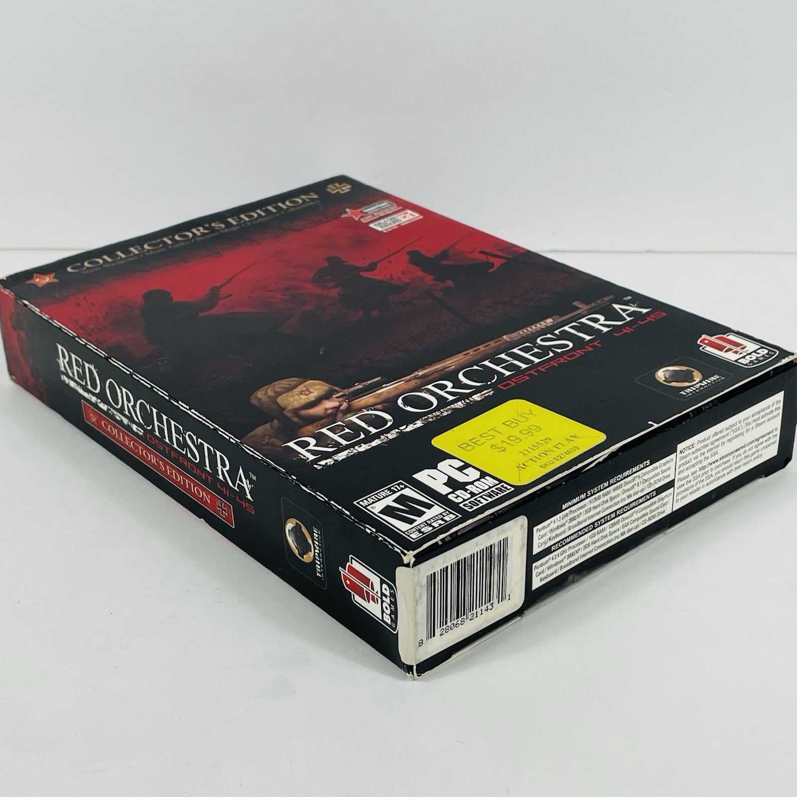 Red Orchestra Ostfront 41-45 Collector’s Edition PC Windows Video Game CIB