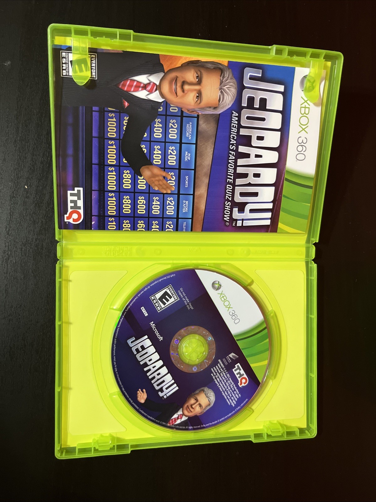 Jeopardy (Microsoft Xbox 360, 2012) CIB