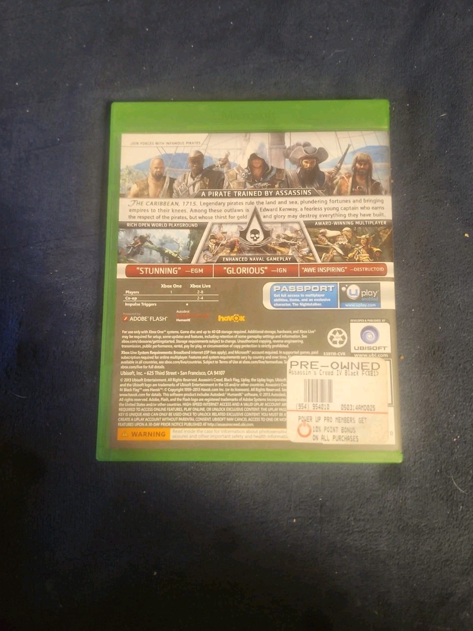 Xbox One Assassins Creed Lot ×4 Origins, Unity, Syndicate, & Black Flag Tested!!