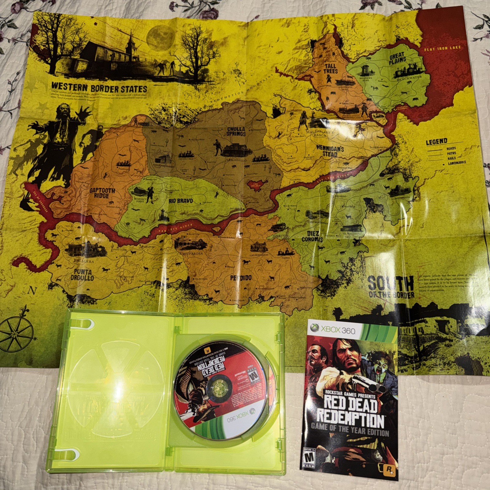 Xbox 360 Rockstar Games Presents Red Dead Redemption Game Of The Year Edition