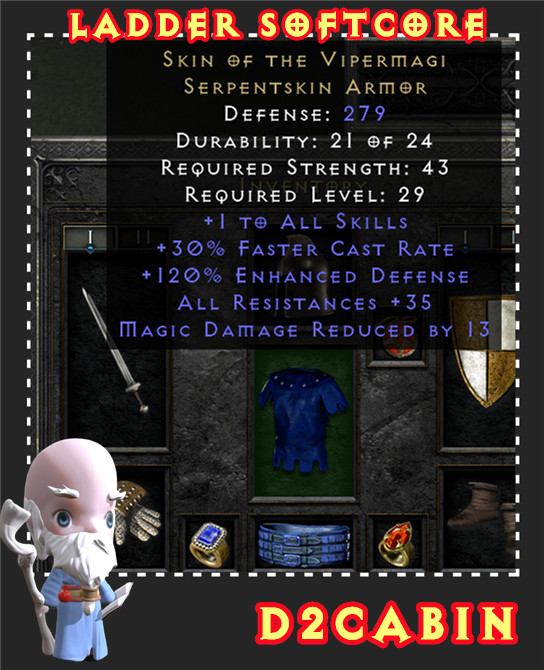 Diablo 2 D2R SC💥Ladder💥Viper Vipermagi💥PC/SWITCH/PS