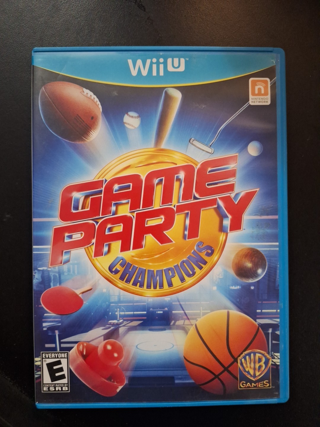 Game Party Champions (Nintendo Wii U, 2012) Complete With Manual