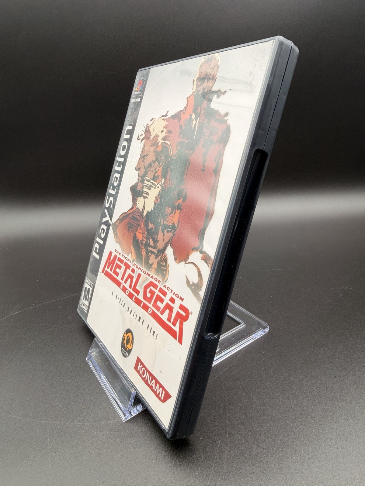Metal Gear Solid Tactical Espionage Action (PS1)Long Box|Tested & Complete|CIB