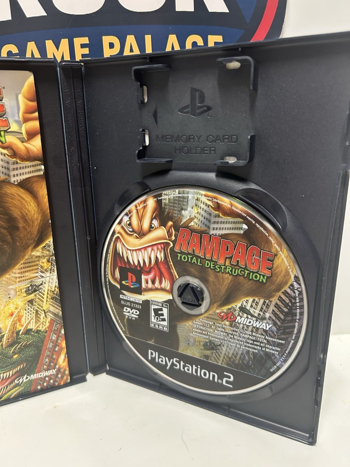 RAMPAGE Total Destruction ( Sony PlayStation 2 ) complete! Tested!- Ships Today