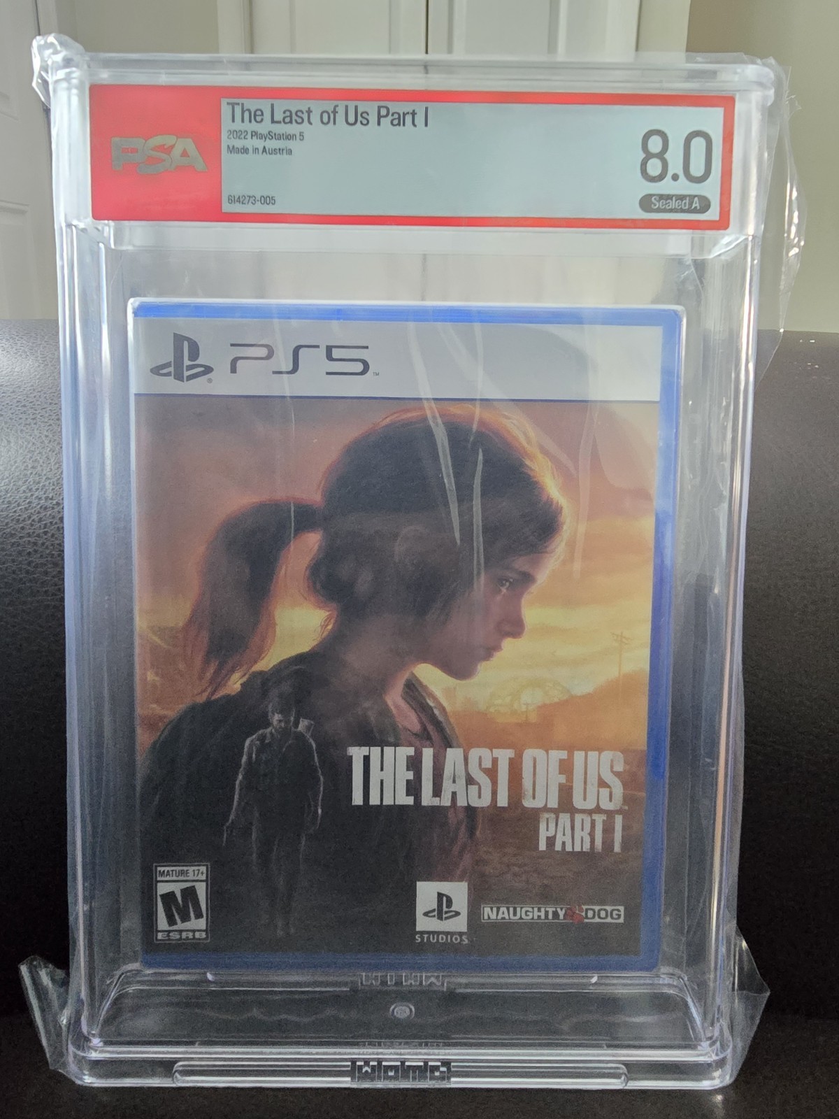 The Last Of Us Part I PSA 8.0 A Graded PlayStation 5 Naughty Dog