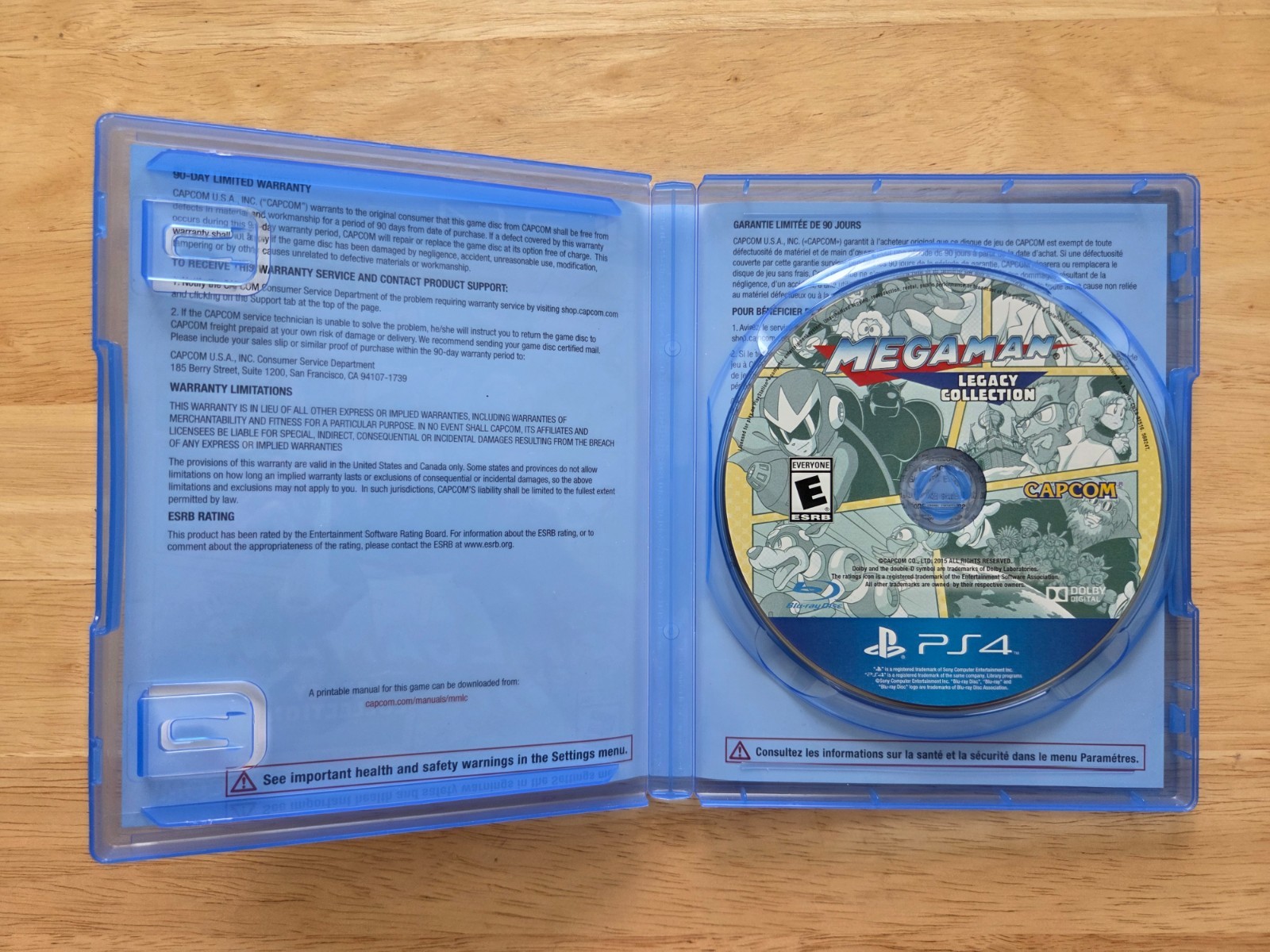Mega Man Legacy Collection (Playstation 4, PS4) Has 1, 2, 3, 4, 5, 6 – Tested