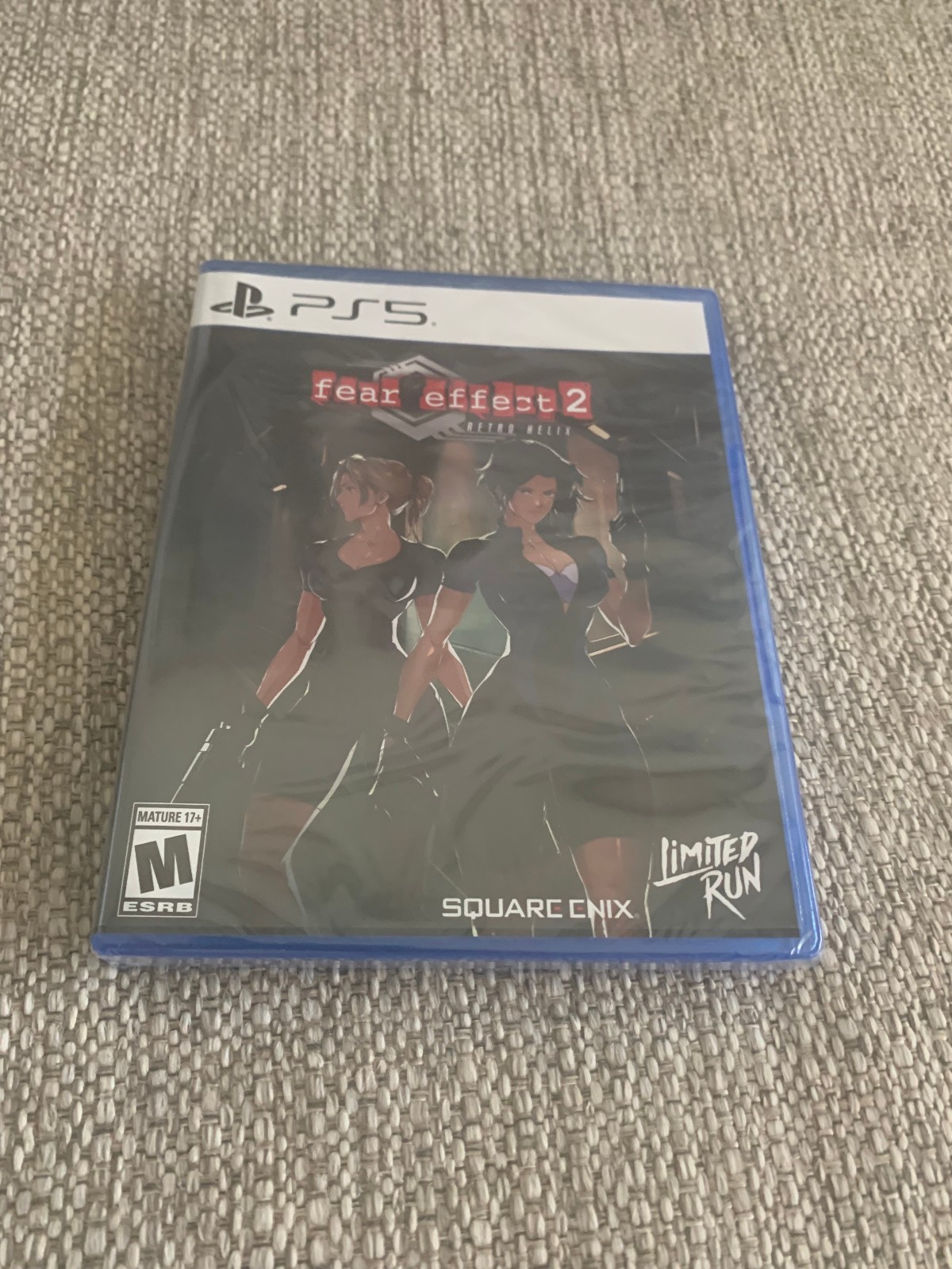 Fear Effect 1 + 2 Bundle PS5 Limited Run #150 #182 PlayStation 5 New Sealed