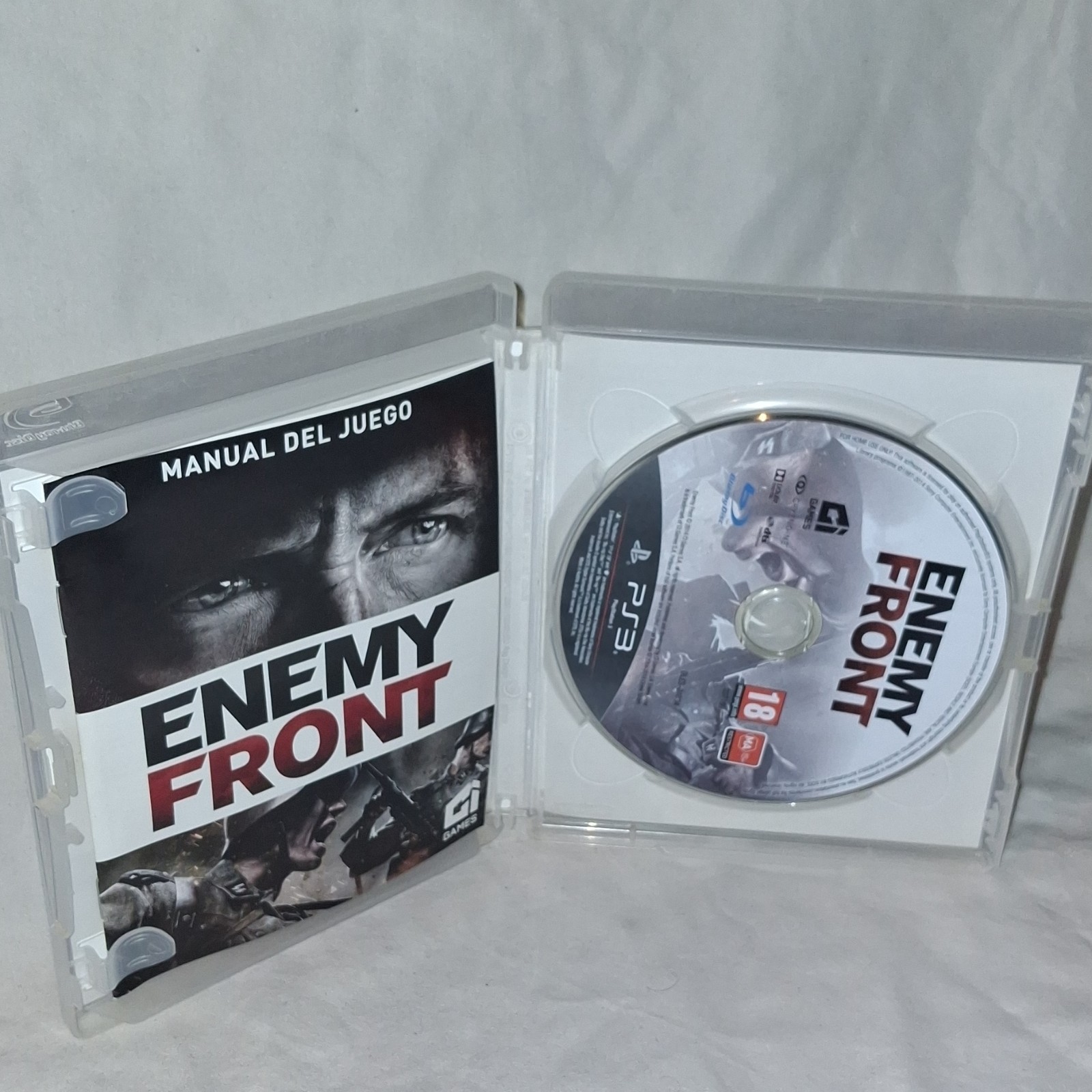 Enemy Front by CI Games Limited Edition Manual Included PS3 PAL PEGI 18 WWII