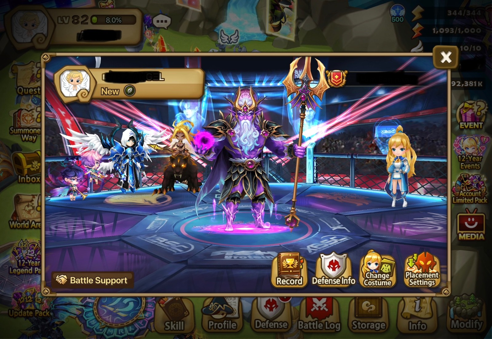 Summoners War EU- 2 LD NAT5*- MANNANAN + DARK TWIN + 19 NAT5* – no e-mail