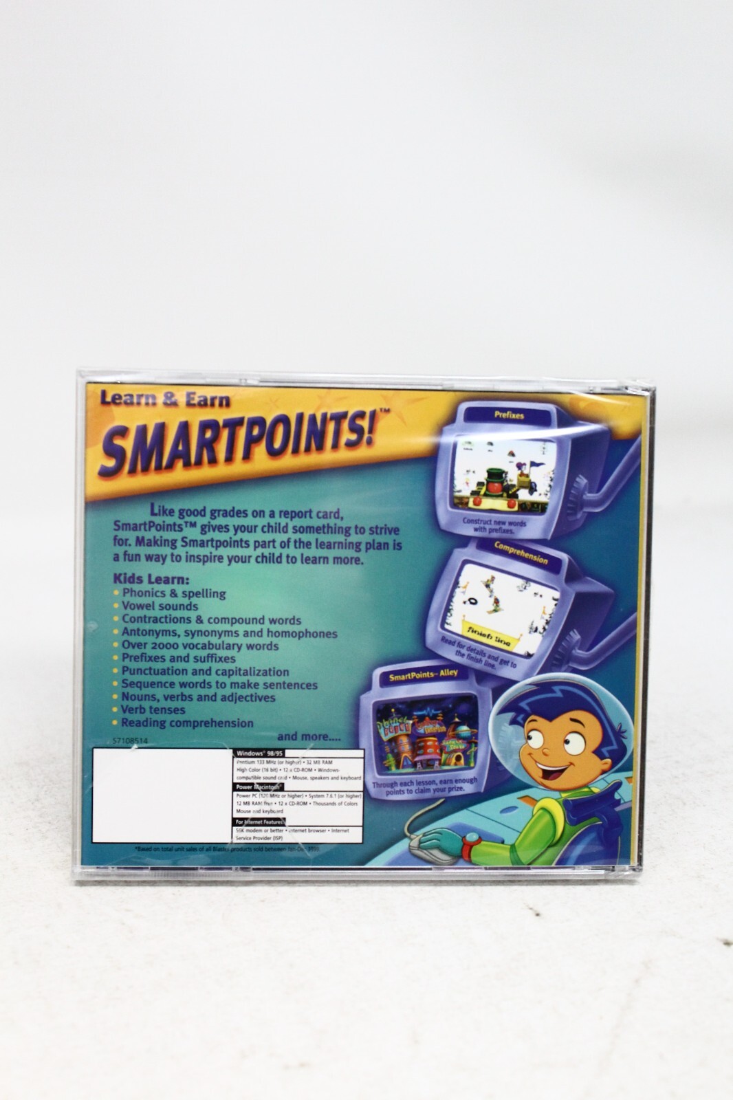 Reading Blaster Ages 7-8 – PC WIN/MAC – New Sealed – See Desc.