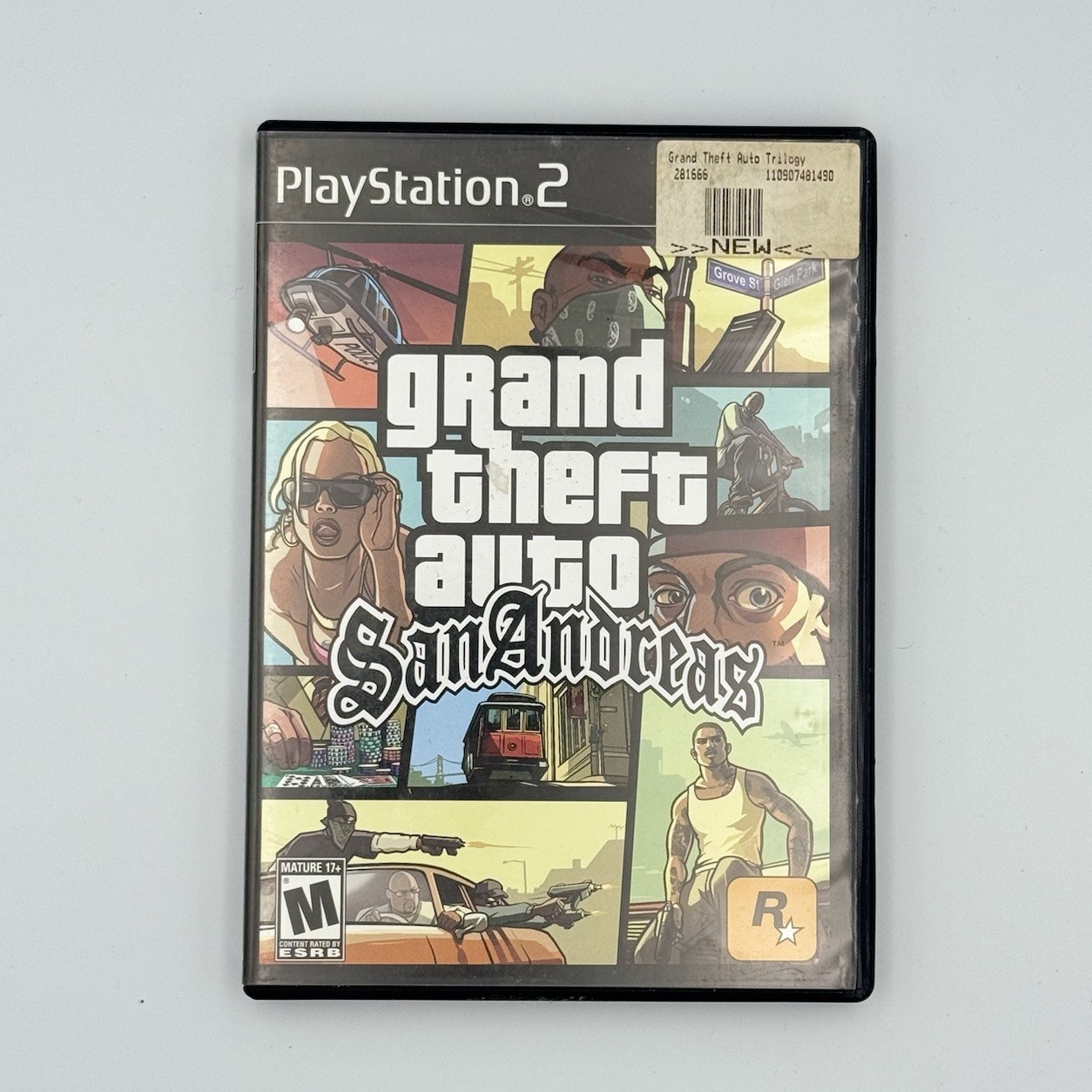 Grand Theft Auto San Andreas for PlayStation 2 PS2 CIB W/Manual & Map