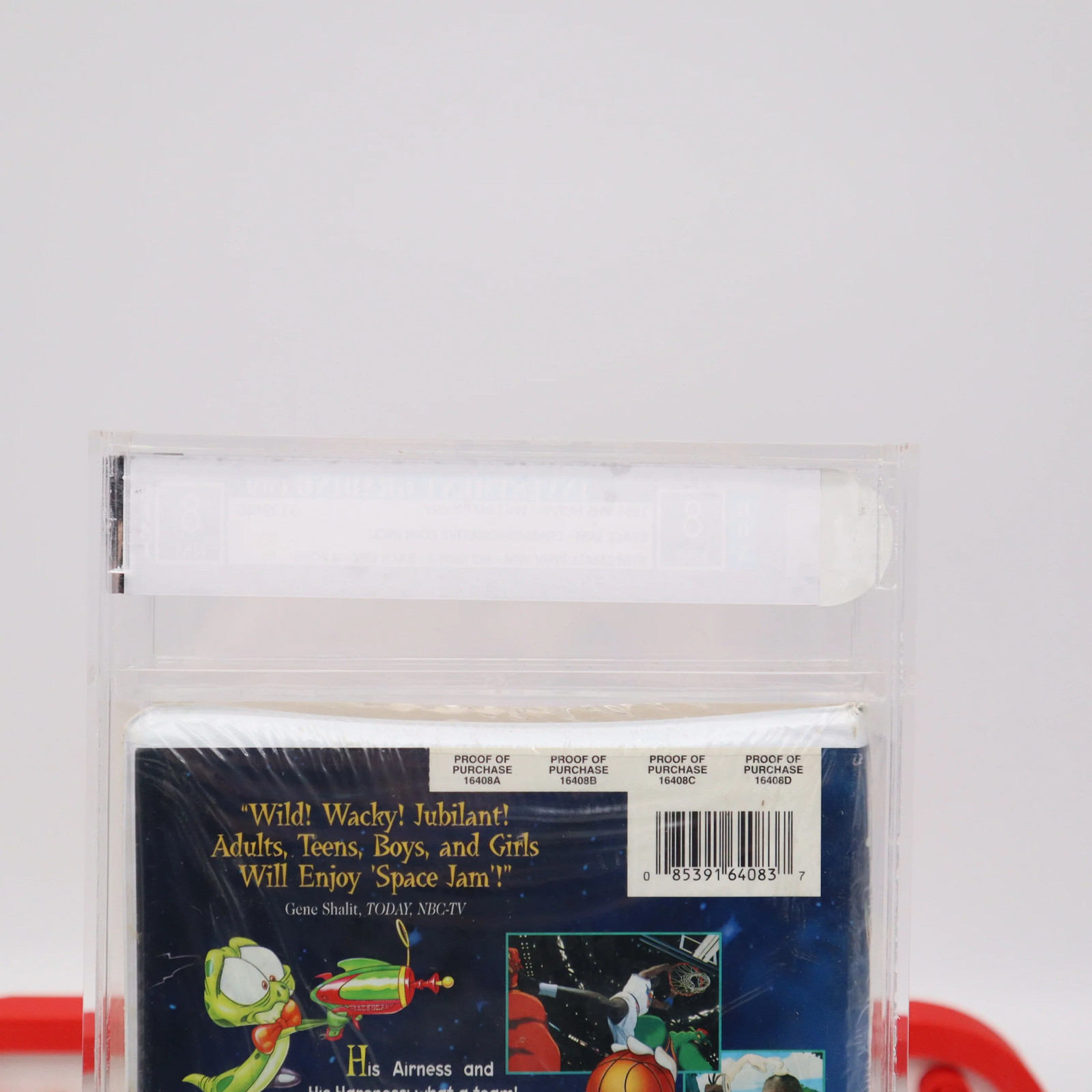 MICHAEL JORDAN in SPACE JAM + Coin! IGS GRADED 8 BOX & 8 SEAL! NEW Sealed! (VHS)