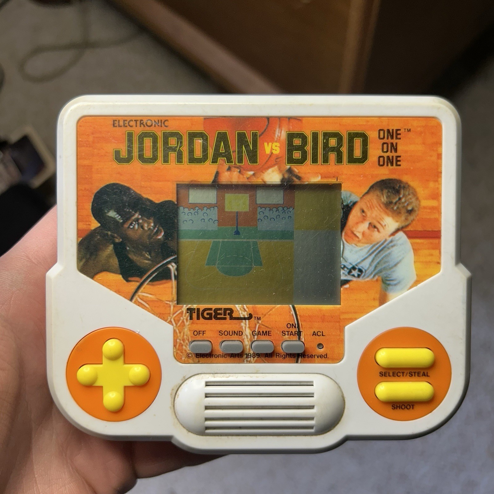 Jordan vs. Bird: One-On-One Hand Held Game Tested Works