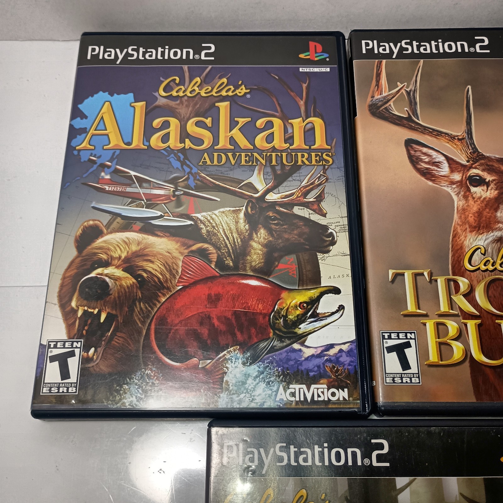 Cabelas Bundle PS2 Hunting Video Games Lot Of 5 CIB Complete PlayStation 2