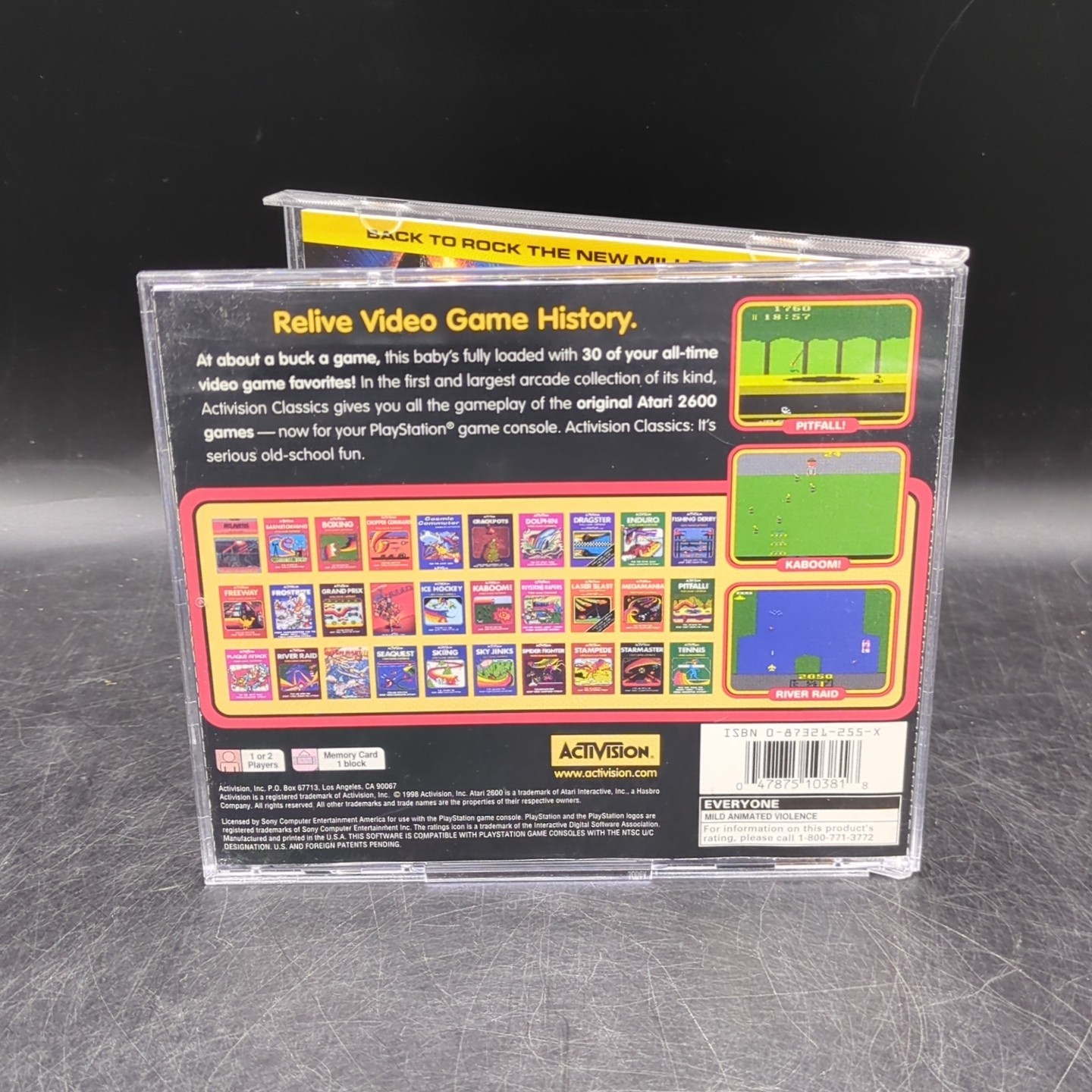 Activision Classics (Sony PlayStation 1, 1998) PS1 Greatest Hits – CIB