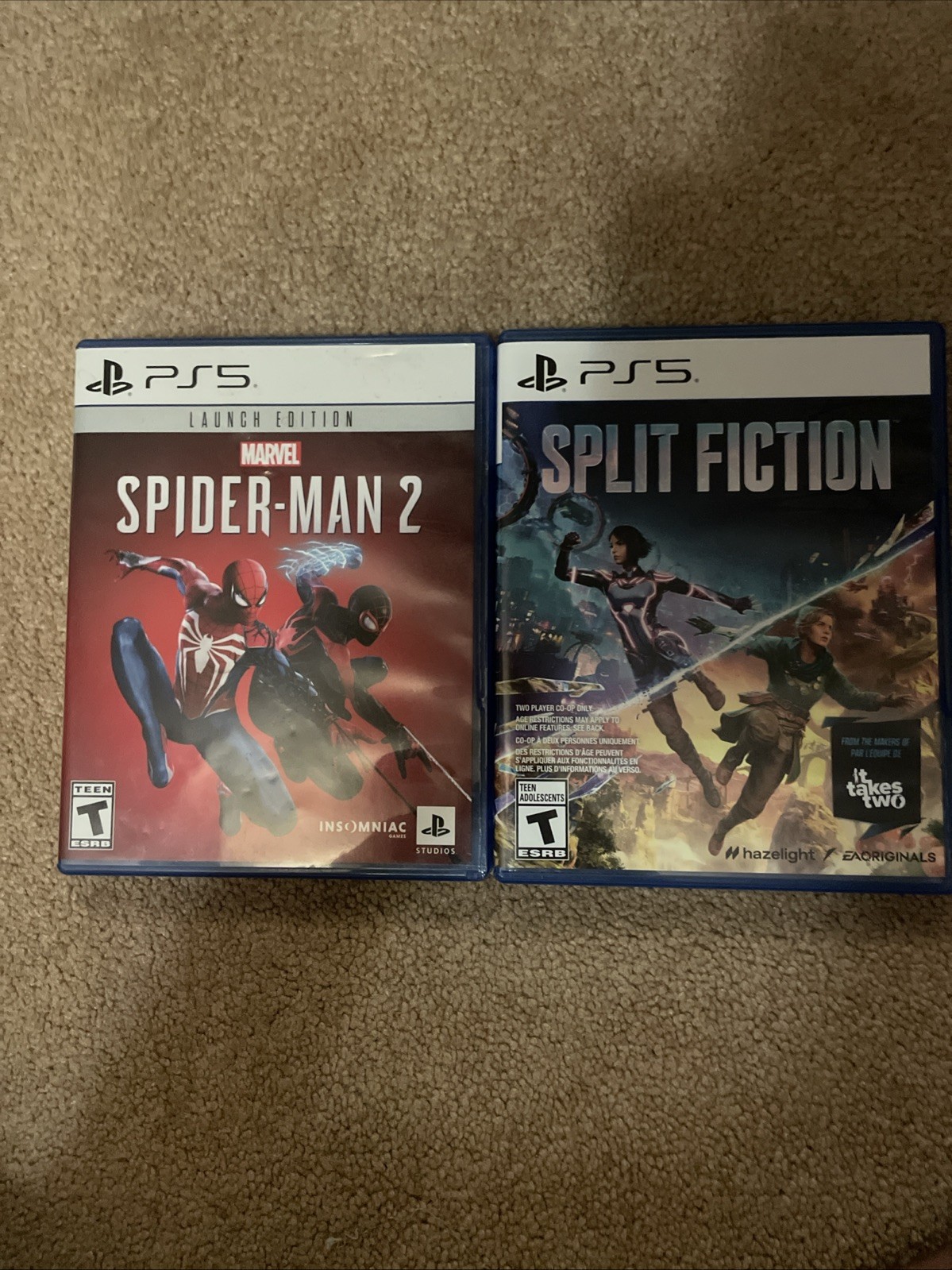 New Spider-Man 2 And Split Fiction Ps5