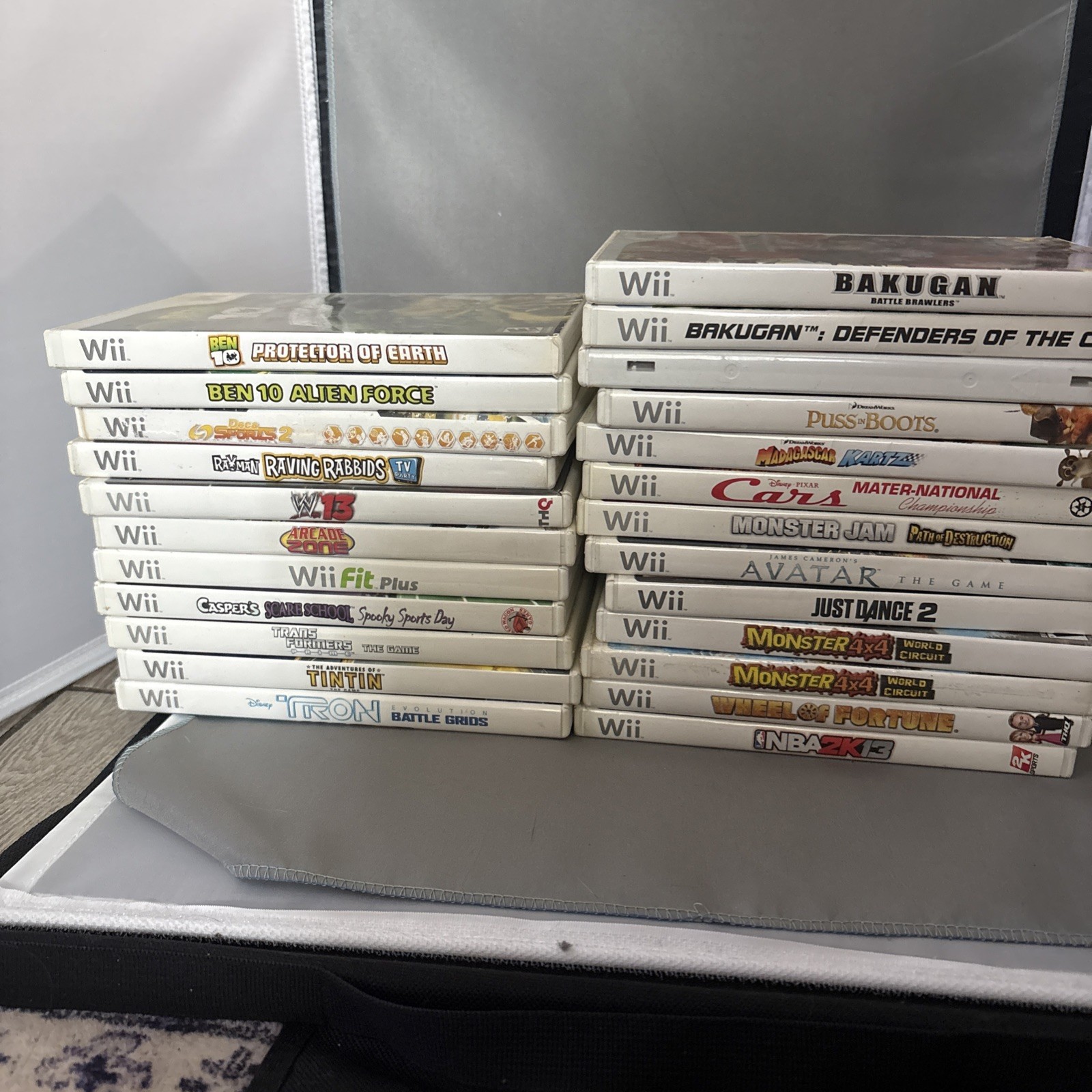 Lot Of 24 Nintendo Wii Games: Various Games Pre Owned