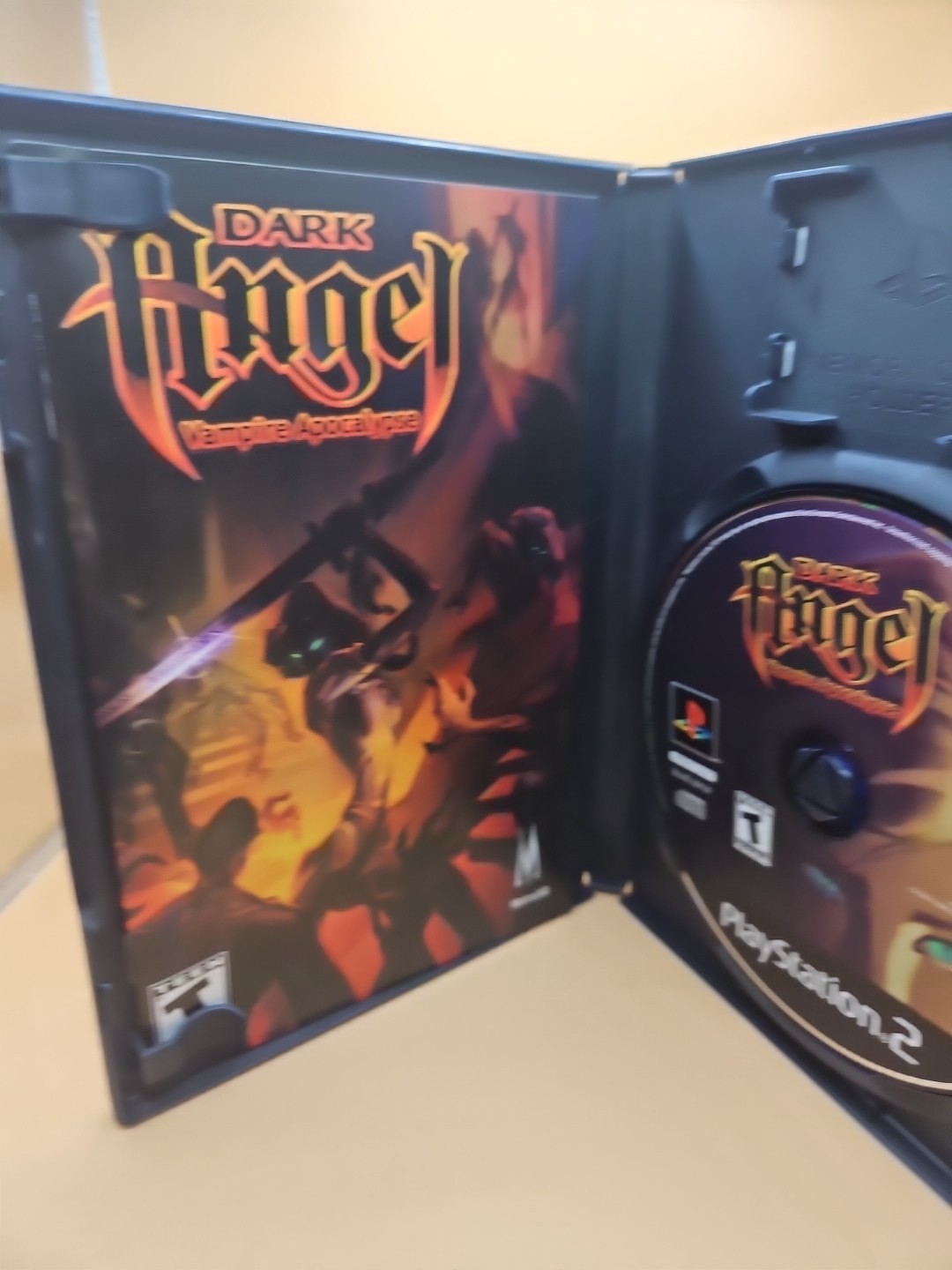 Dark Angel Vampire Apocalypse PS2 PlayStation 2 Complete CIB