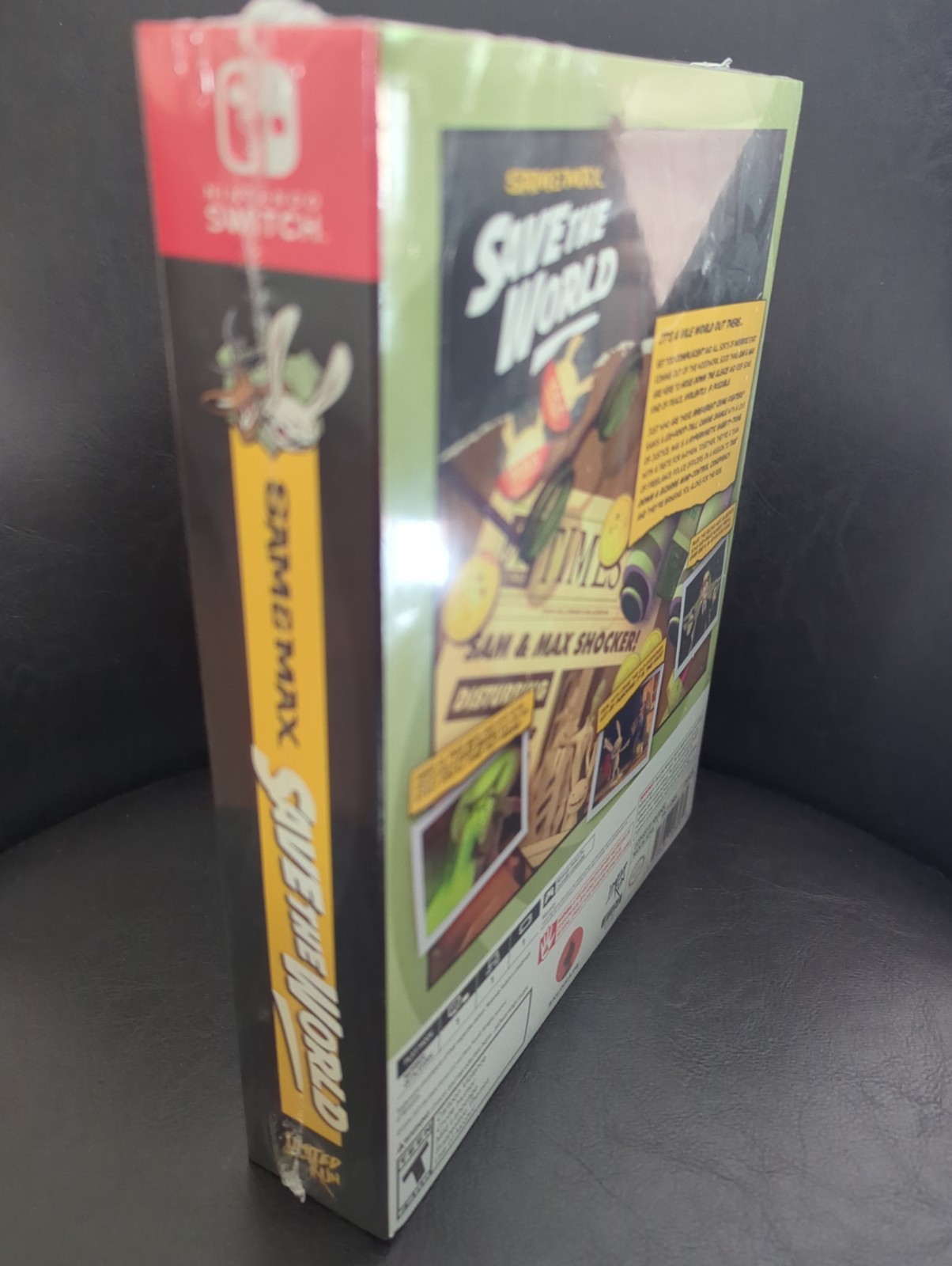 Sam and Max Save the World Collector’s Edition LRG#104 Nintendo Switch Brand New