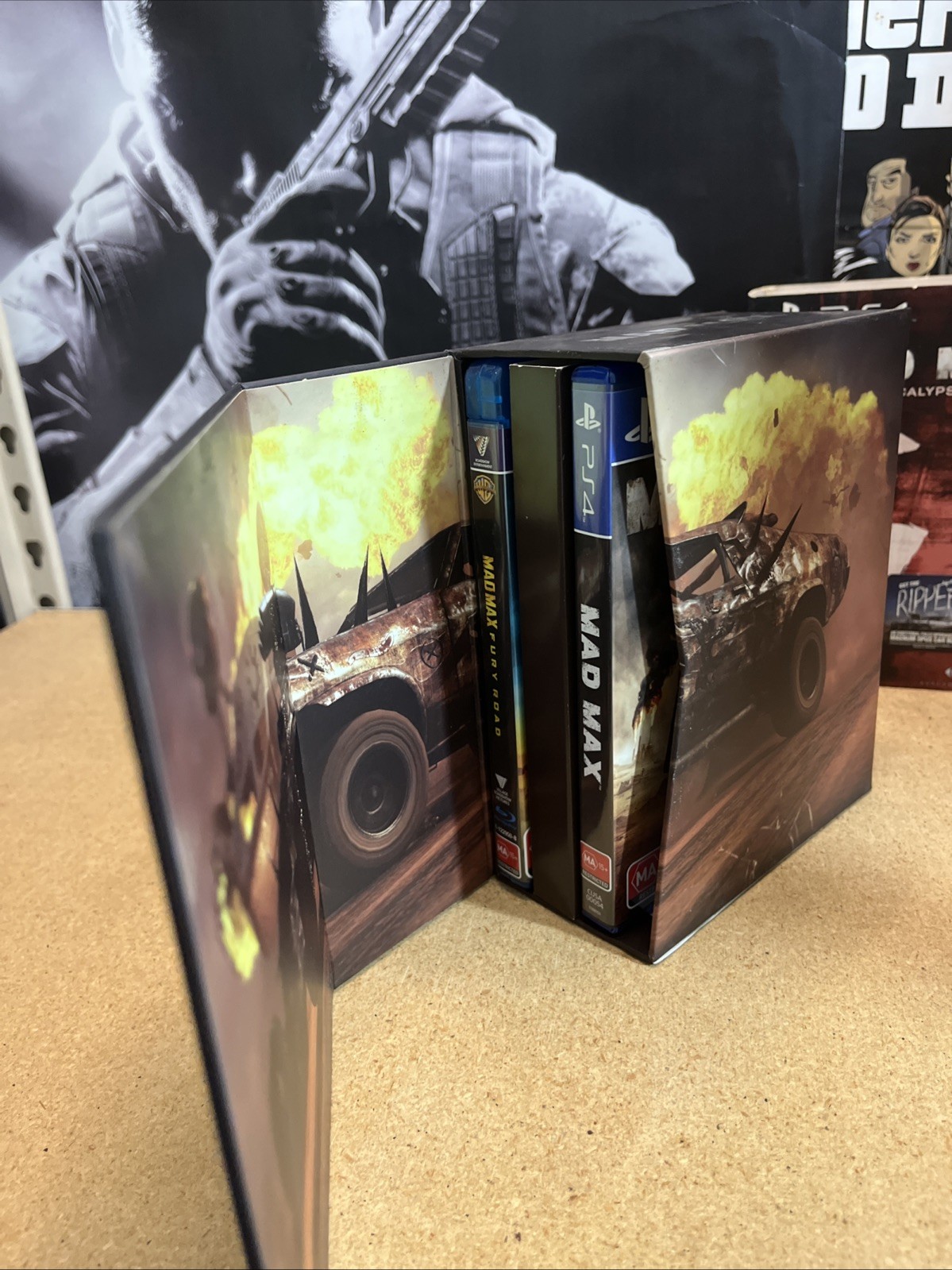 Rare – PS4 – MAD MAX APOCALYPSE EDITION Complete In Box With Slip Cover