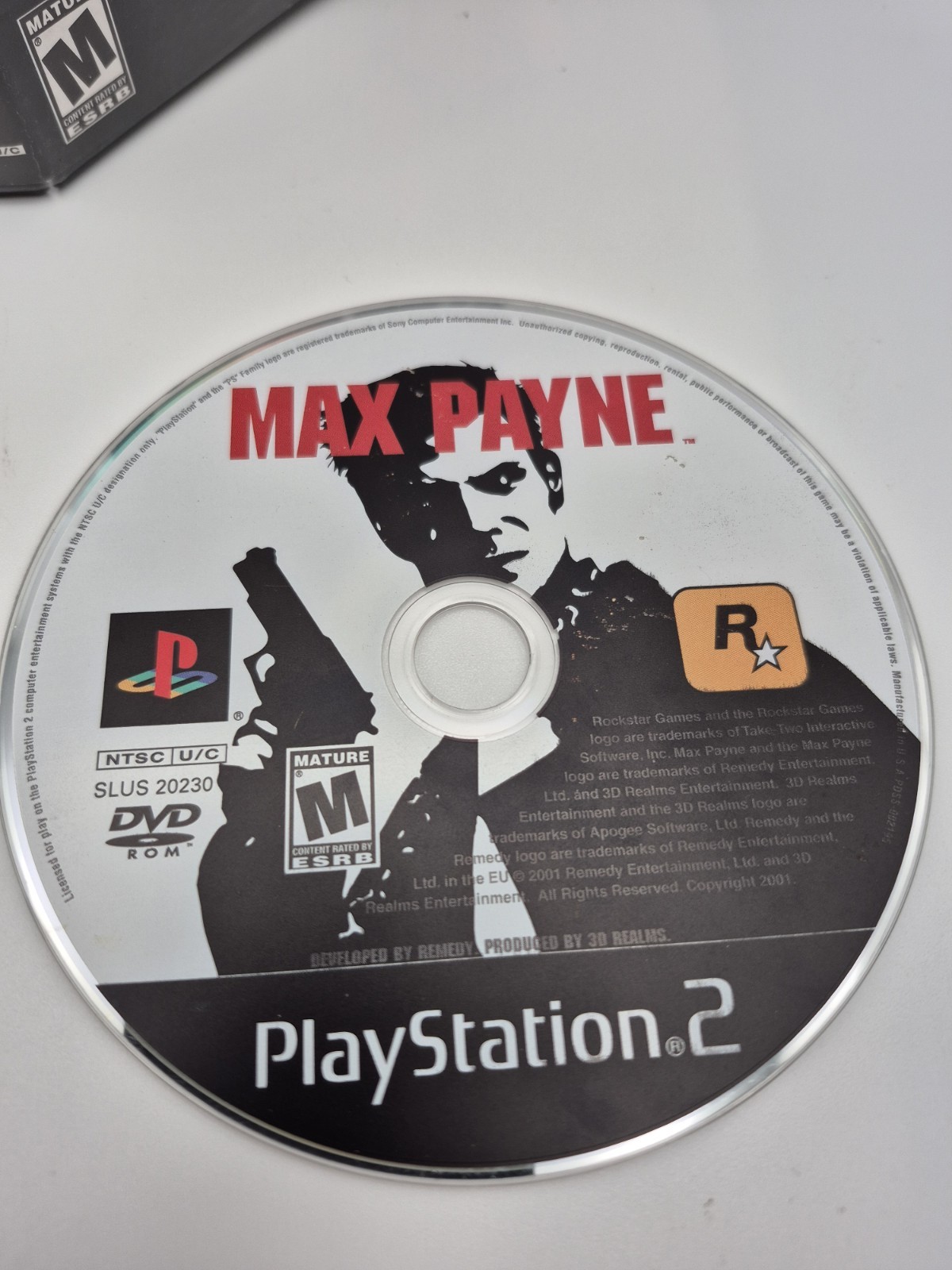 Max Payne (Sony PlayStation 2, 2001) CIB Complete Tested and Working