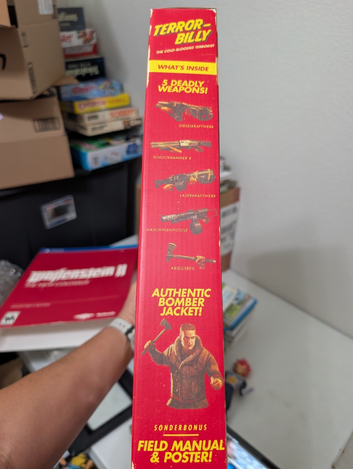Terror Billy Action Figure from Wolfenstein II Colossus Collectirs Edition