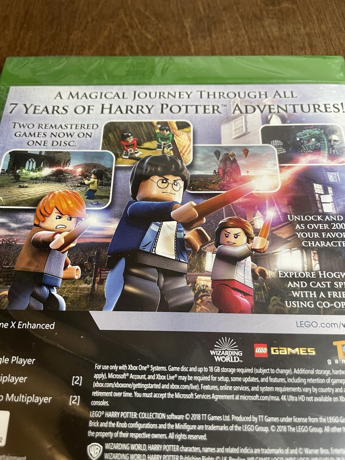 Lego Harry Potter Collection Remastered for Xbox One 2018 Brand New Sealed
