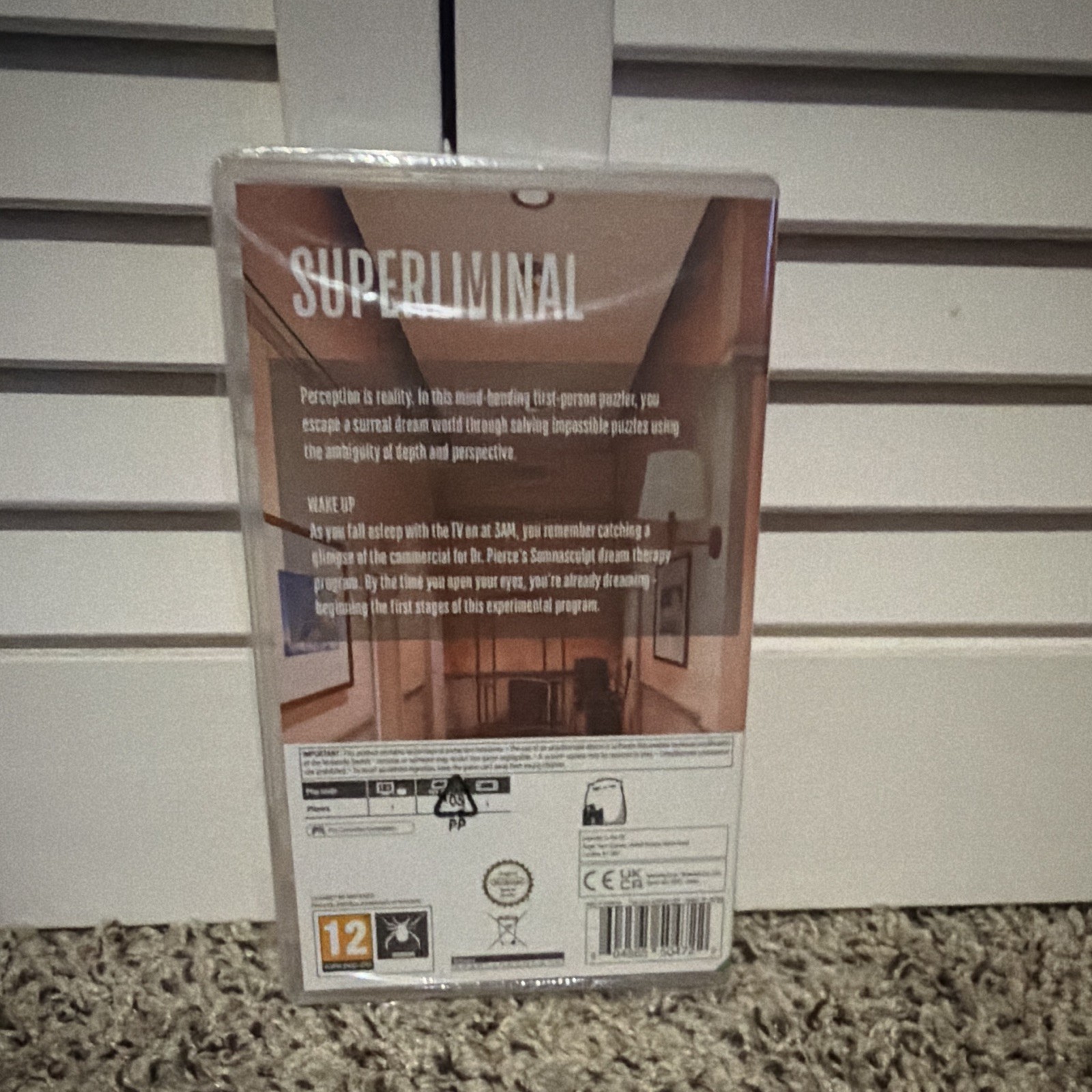 Super Rare Games Superliminal Nintendo Switch Puzzle First-Person PEGI 12 PAL