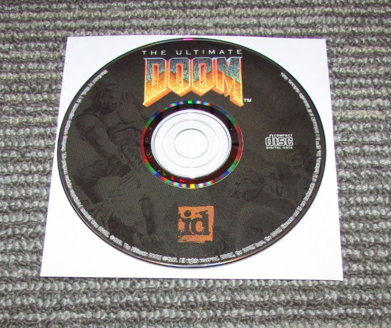 The Ultimate Doom (Game Only) PC CD-Rom Fast Shipping