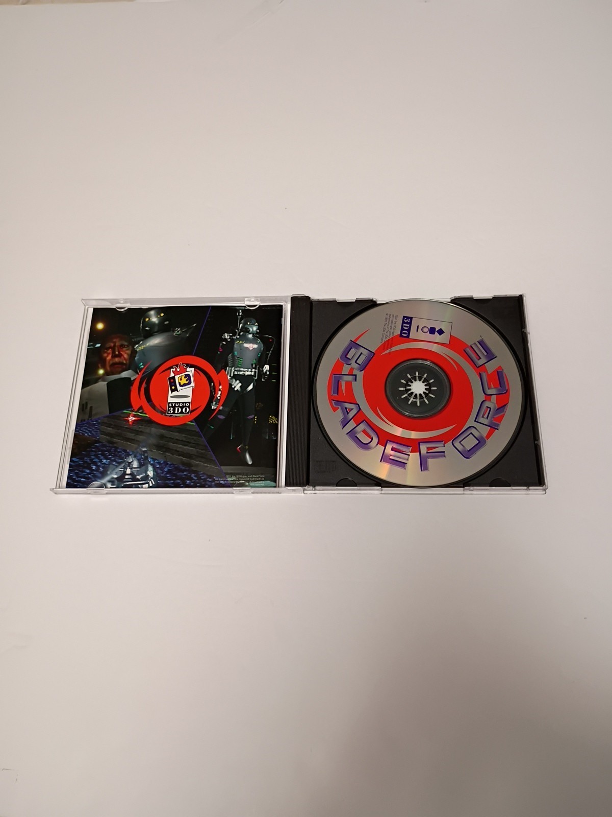 Blade Force Panasonic 3DO Video Game + Manual TESTED (VG Condition) Studio 3DO