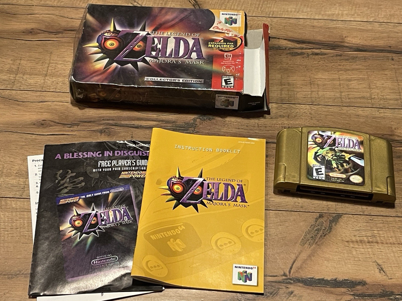 Zelda Majora’s Mask N64 CIB Complete w/ Box & Manual Nintendo 64