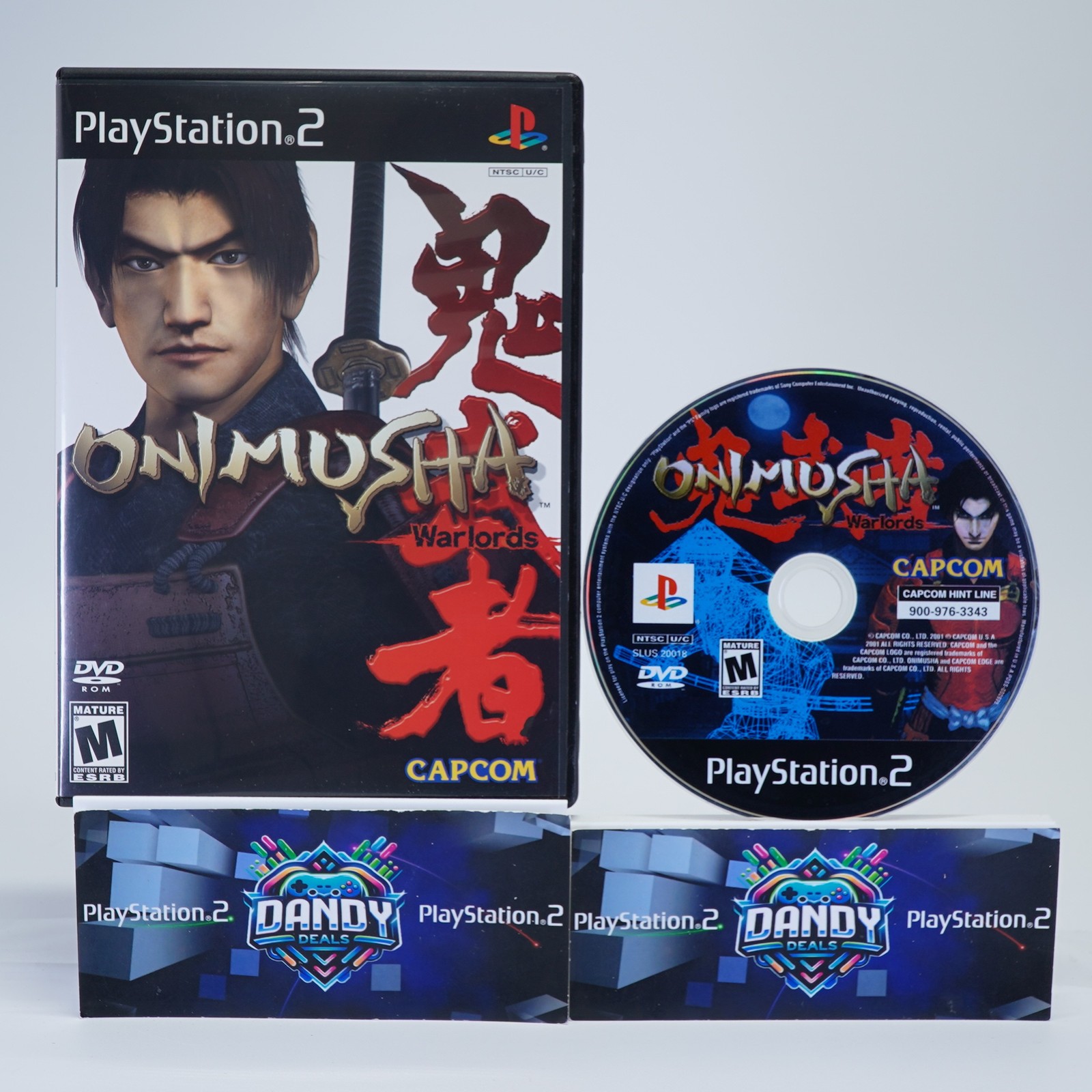 Onimusha Warlords PS2 Black Label – PlayStation 2