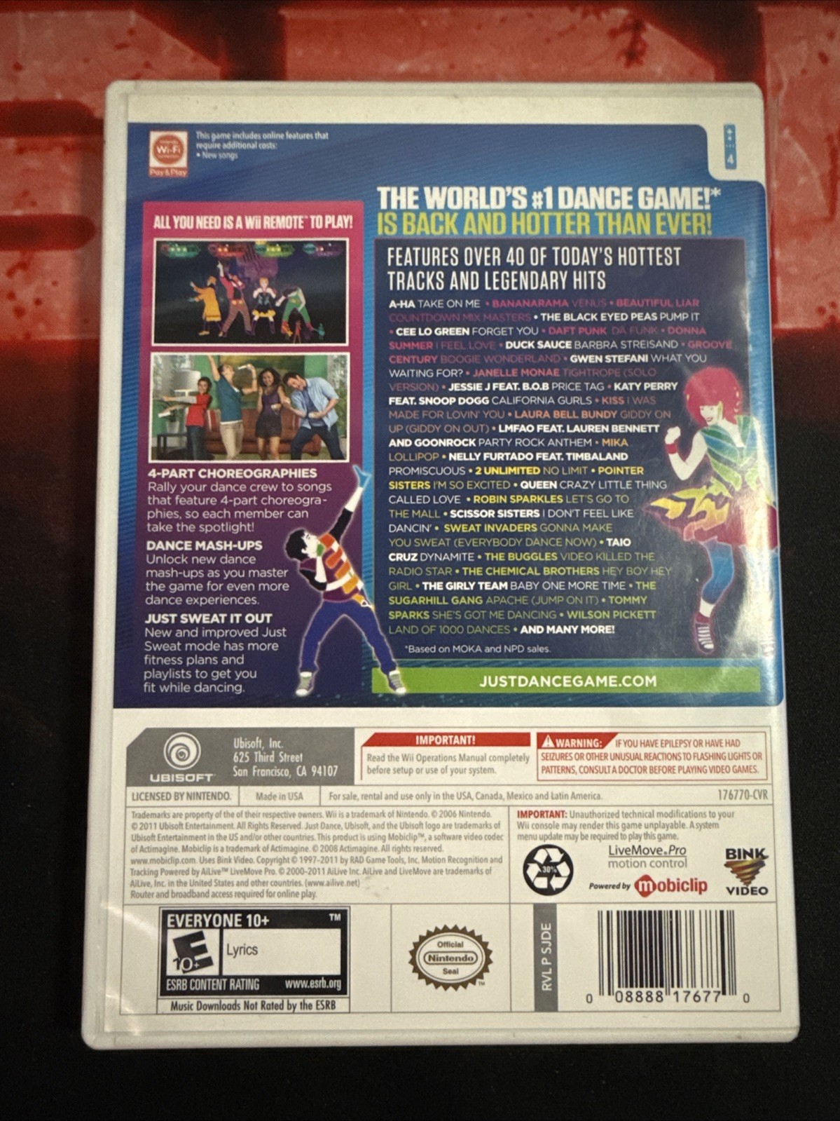 Just Dance 3 – Nintendo Wii CIB Complete In Box With Manual