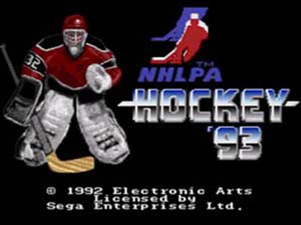 Nhlpa Hockey ’93 – Sega Genesis Game