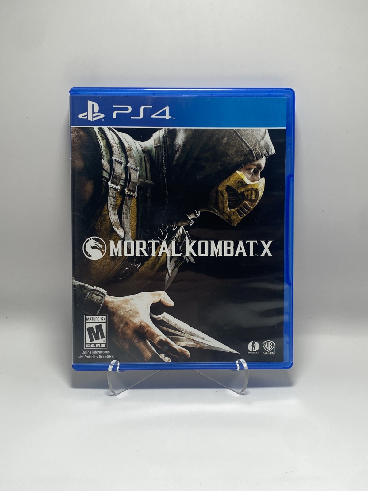 Mortal Kombat X PlayStation 4 W/ Manual!