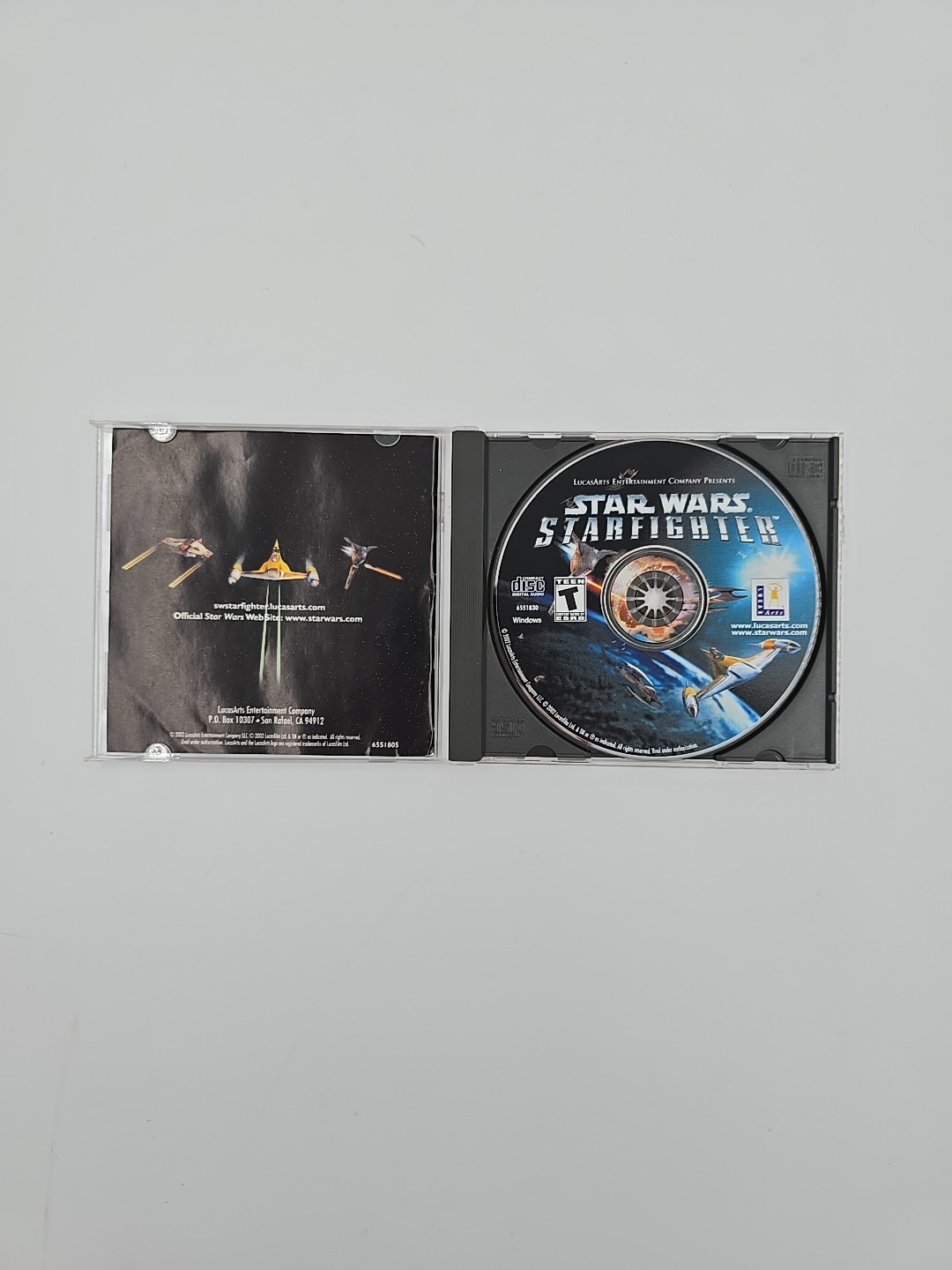 Star Wars Starfighter (Windows PC, 2002)