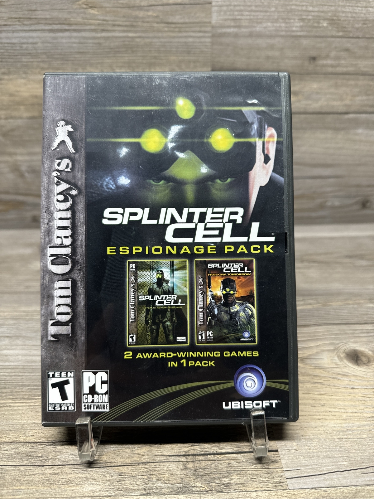 Tom Clancy’s Splinter Cell: Espionage Pack (PC, 2005) Complete In Box