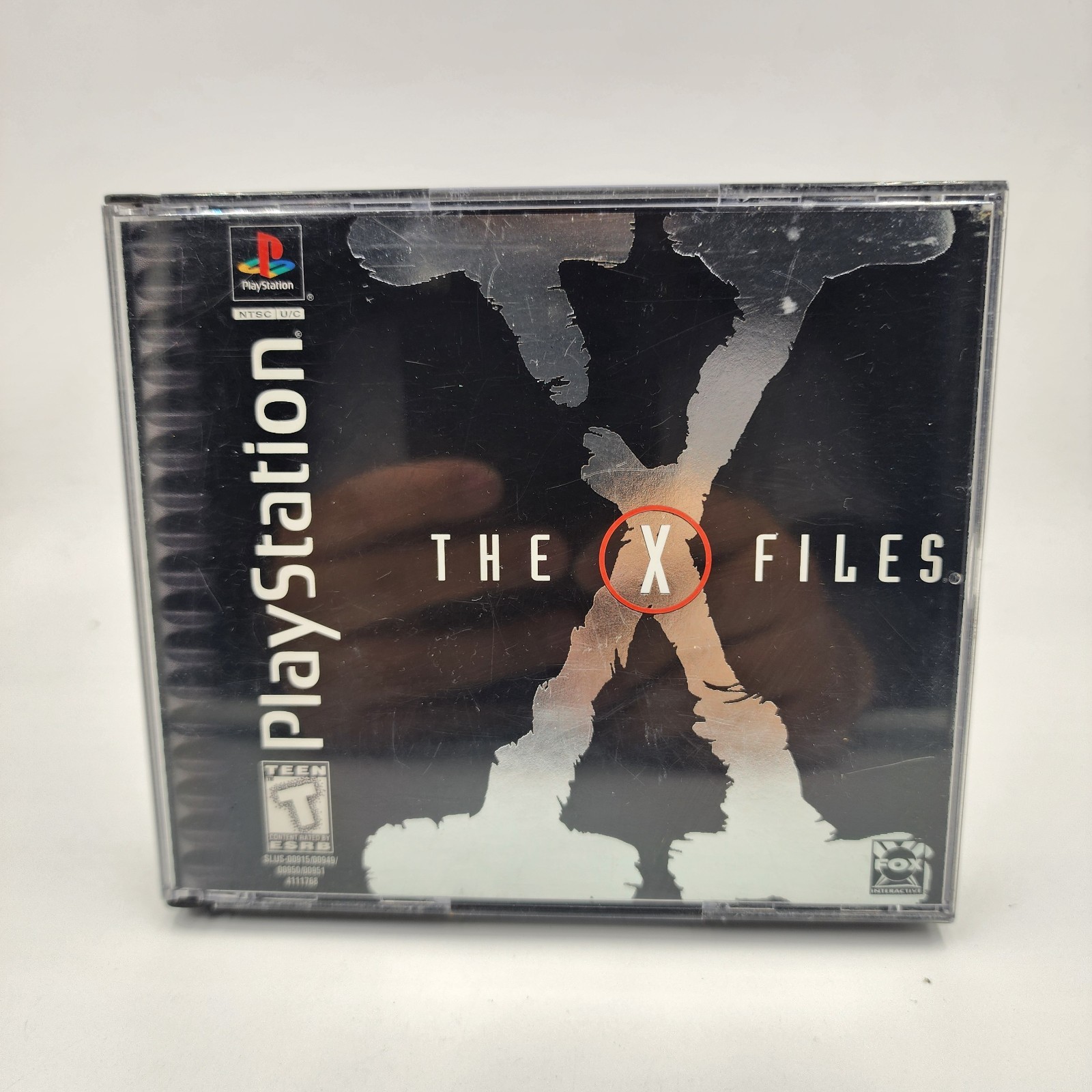 The X Files – Sony PlayStation (PS1) 4-Disc / missing manual *pre-owned