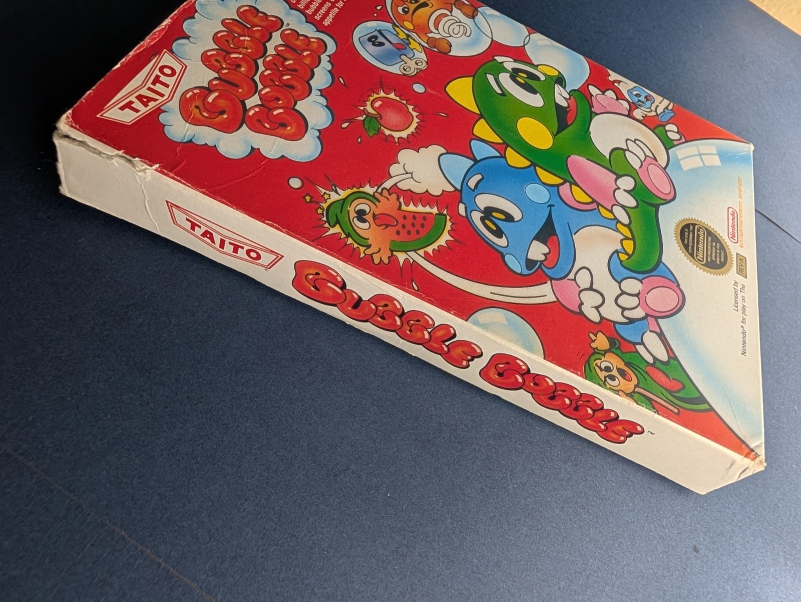 NES Bubble Bobble: Nintendo Complete In Box CIB – TESTED