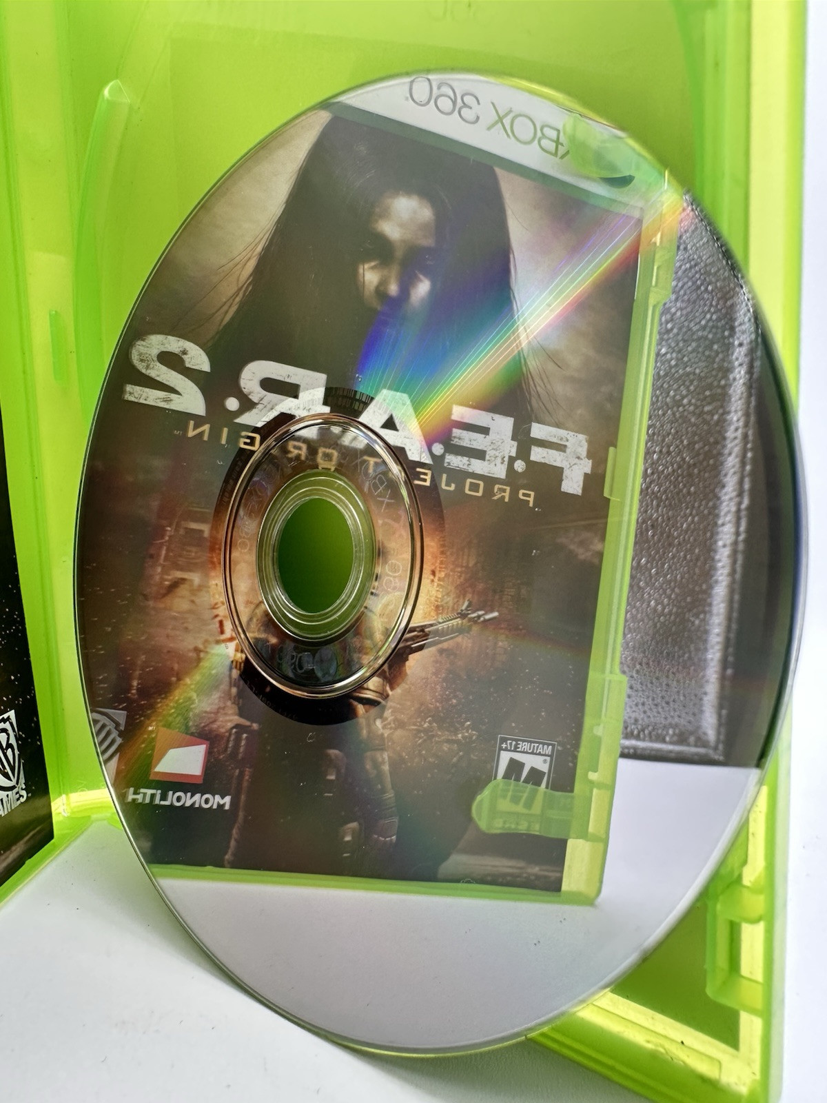 F.E.A.R. 2: Project Origin & Mass Effect – Xbox 360 Games GUC, Sold As Pair