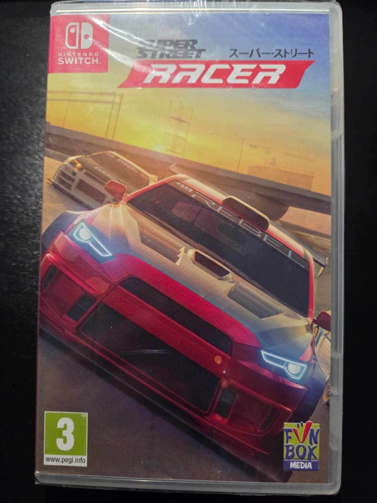 Super Street Racer (Nintendo Switch, 2019, Funbox Media) Import New Sealed