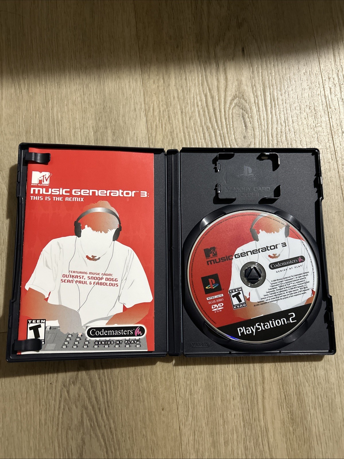 MTV Music Generator 3: This Is The Remix (Sony PlayStation 2, 2004) PS2