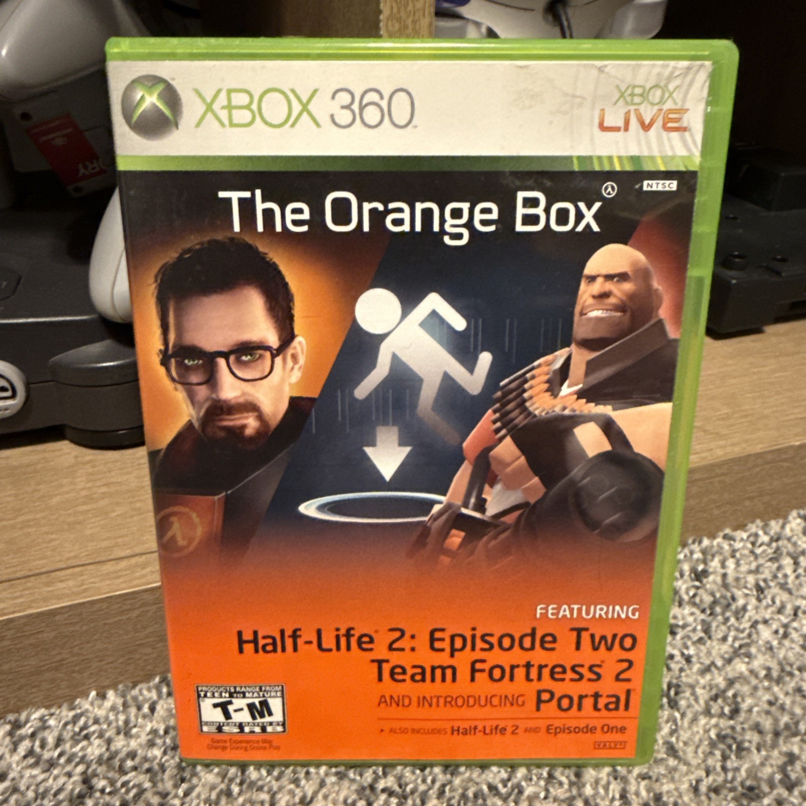 Xbox 360 The Orange Box Complete CIB Portal Half-Life 2 Team Fortress 2 Tested