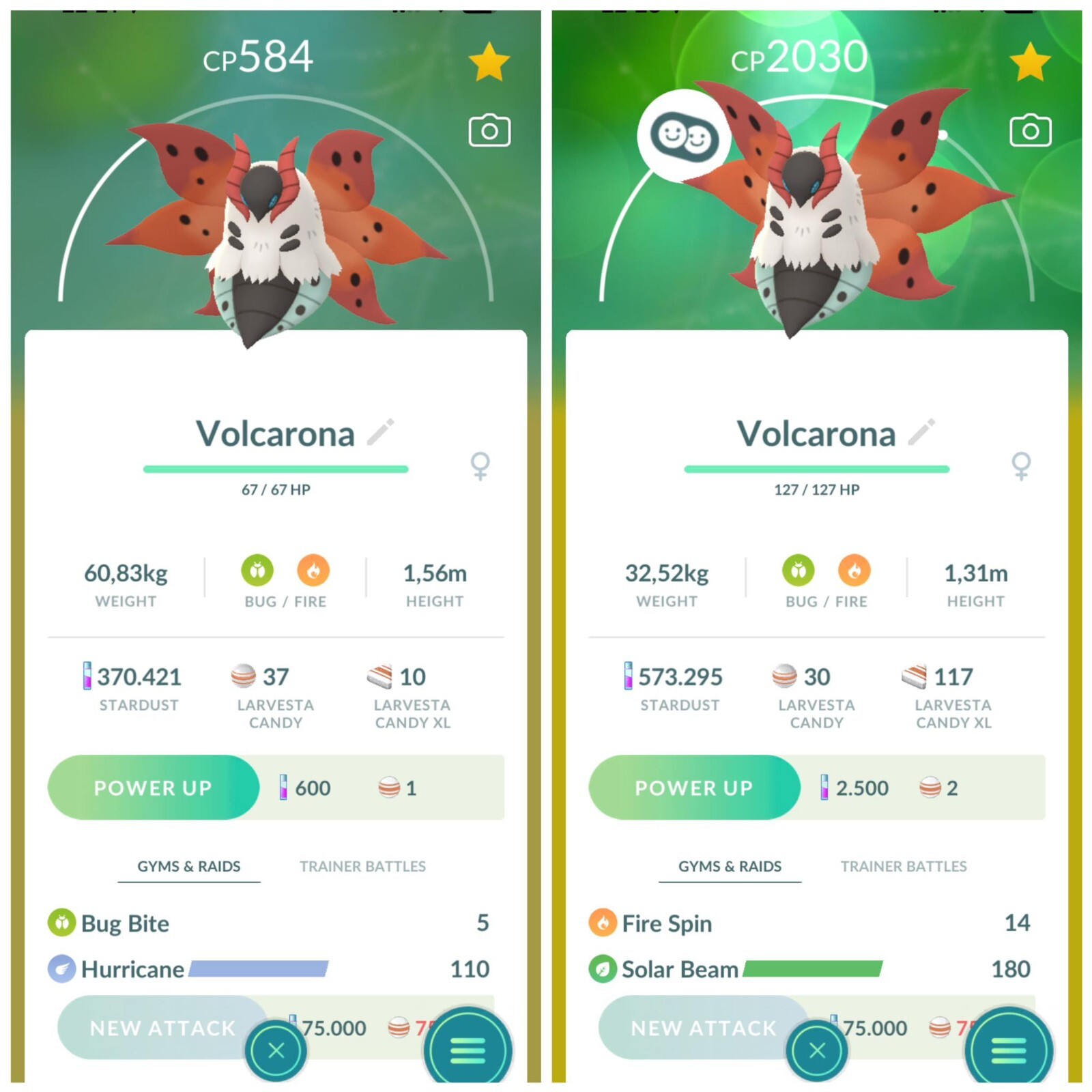 Volcarona – TR-DE 20k stardust