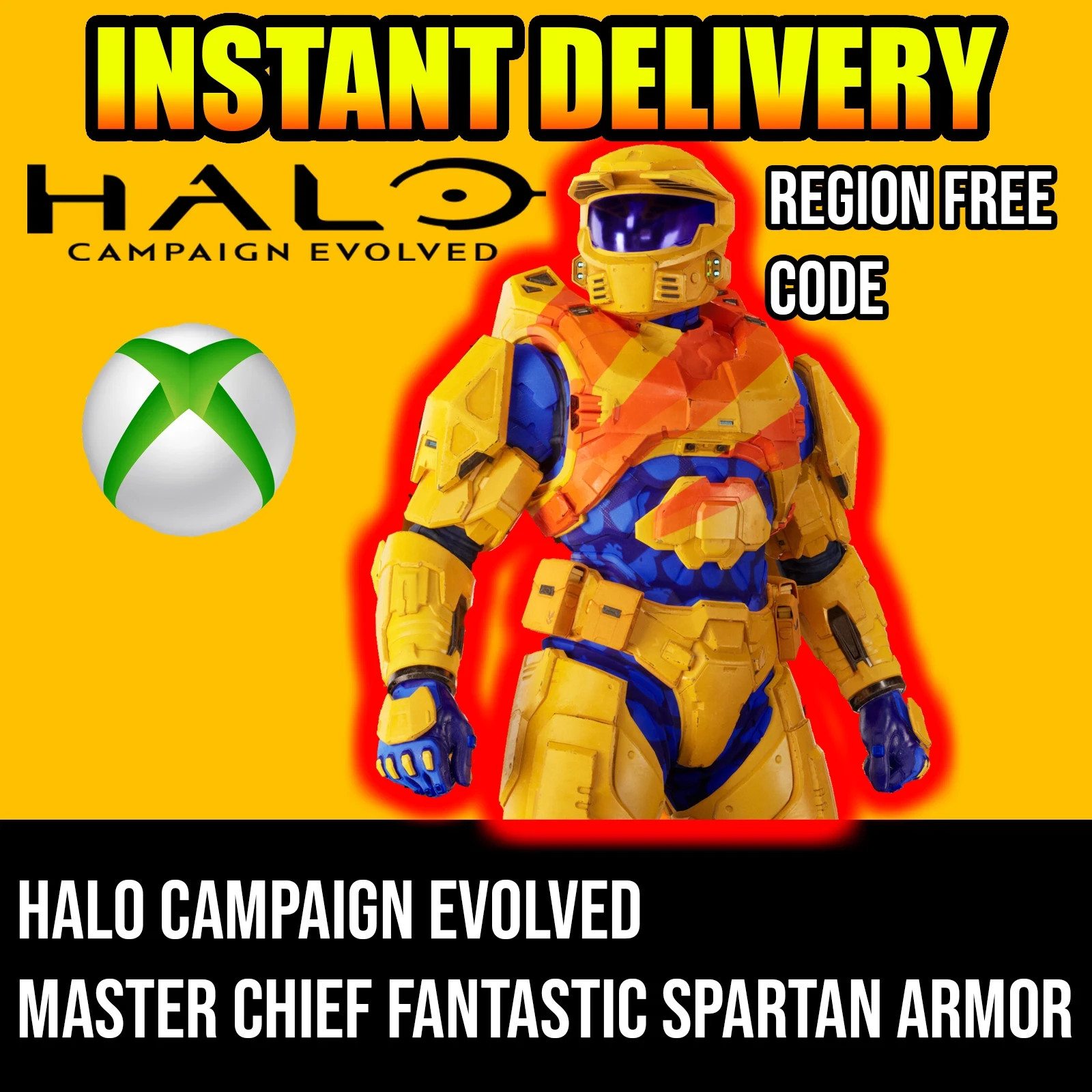 Halo Campaign Evolved x Fanta – Fantastic Spartan Armor Coating Halo Promo Skin