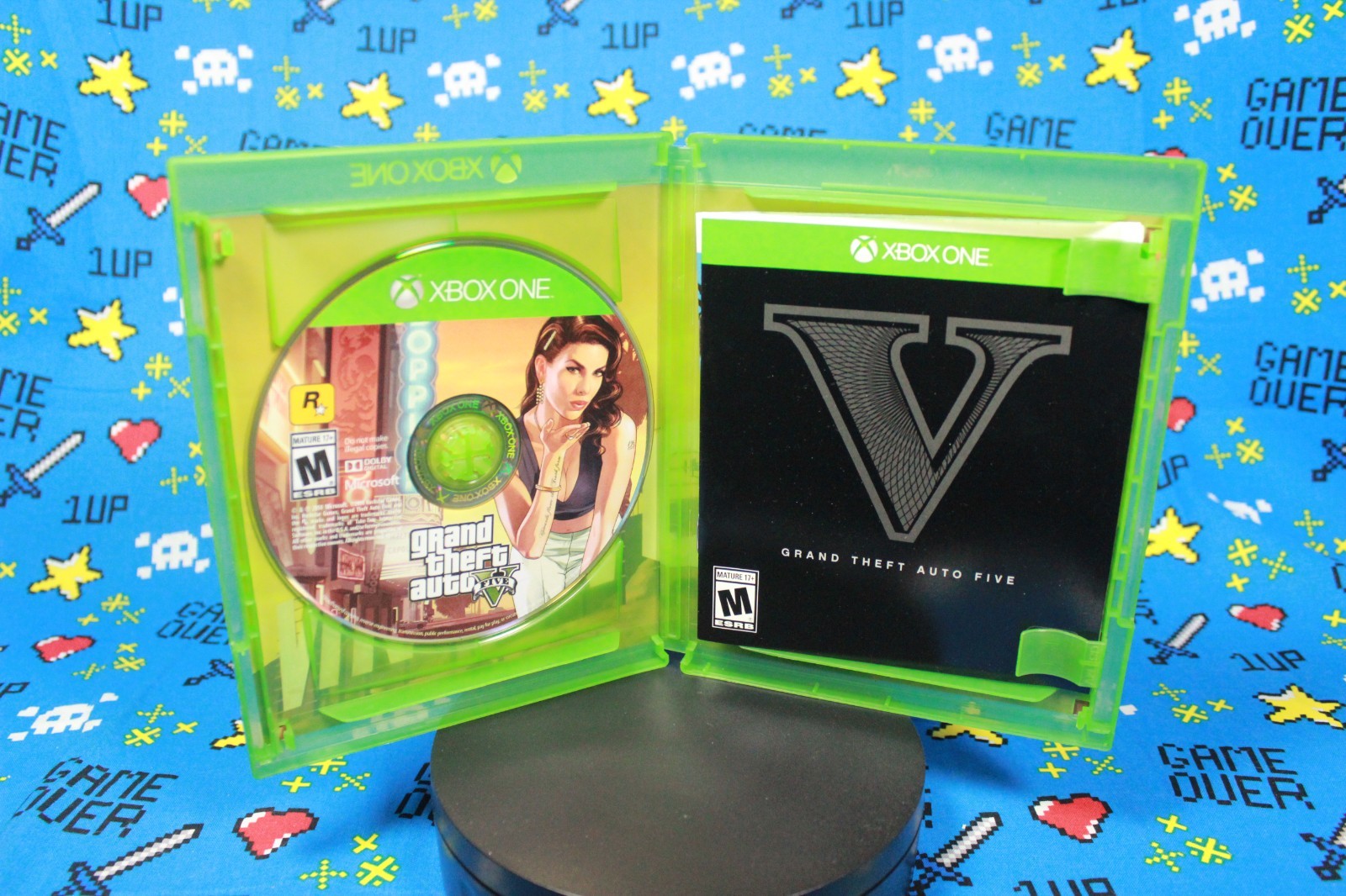 Grand Theft Auto V (Microsoft Xbox One, 2014) CIG – W/ MAP – TESTED!