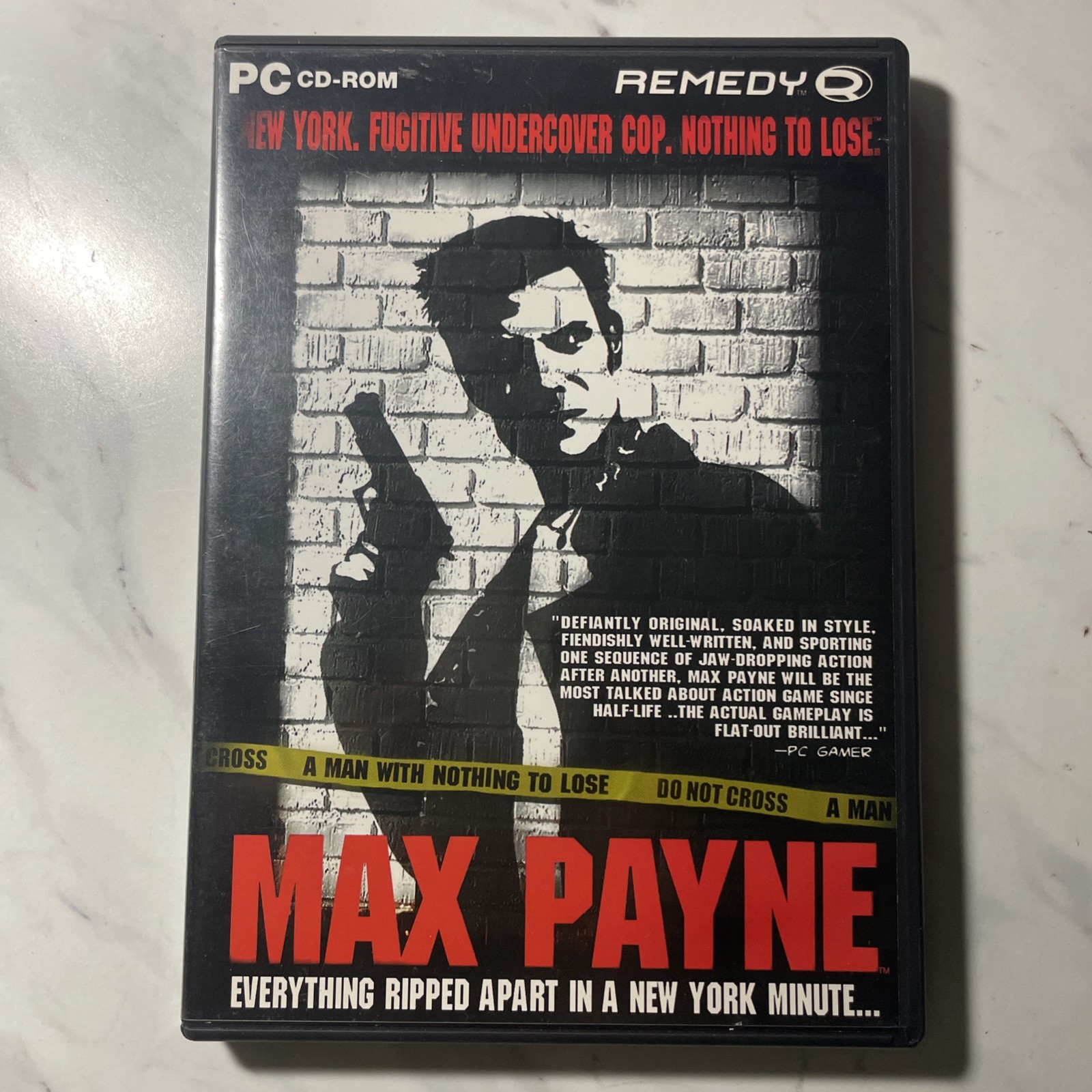 Max Payne Collector’s Edition 2001 PC Game Original Case w/ Manual Complete CIB