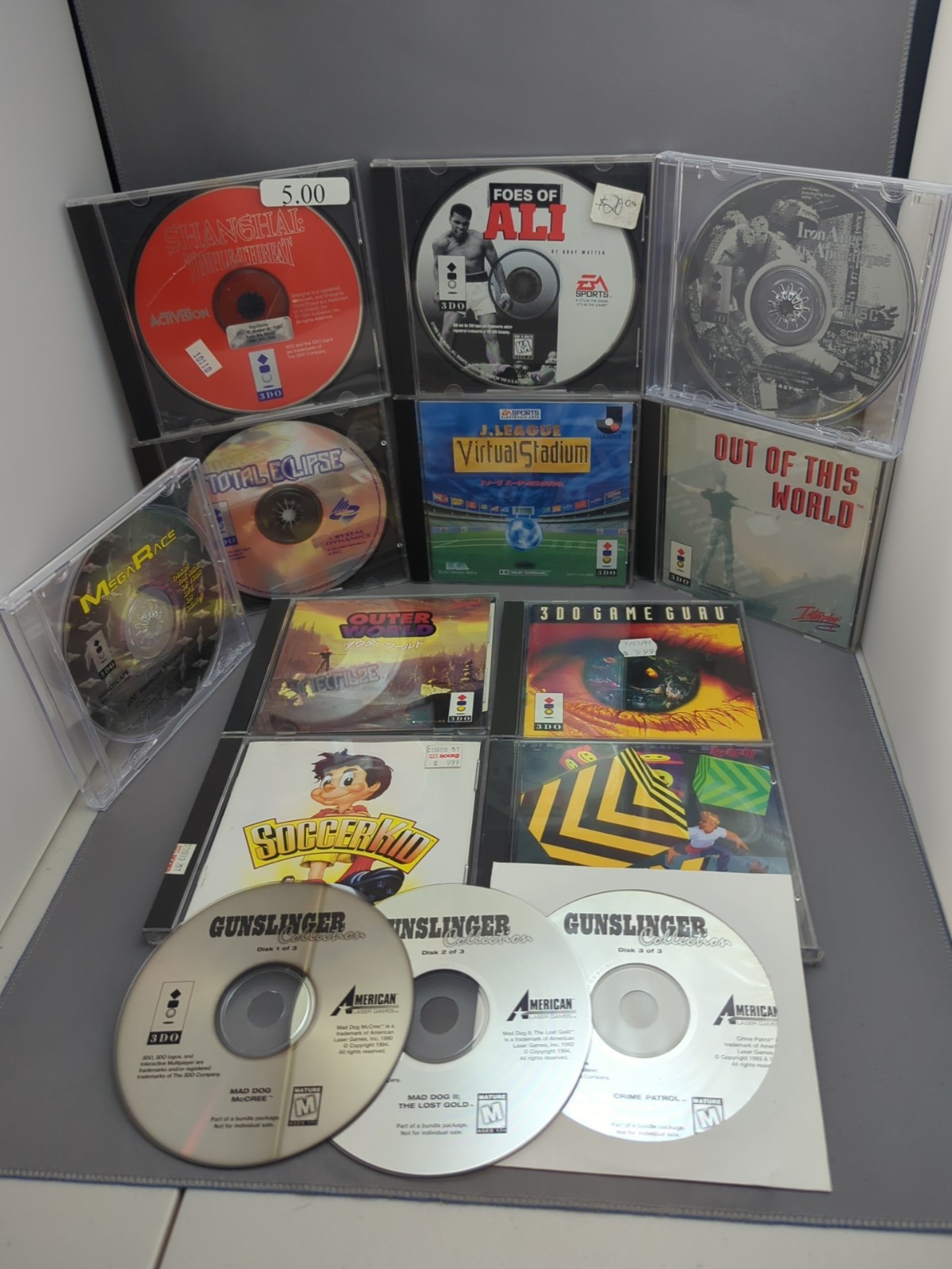* Panasonic 3DO Games/Sample Lot Bundle 20 Games/Samples Untested