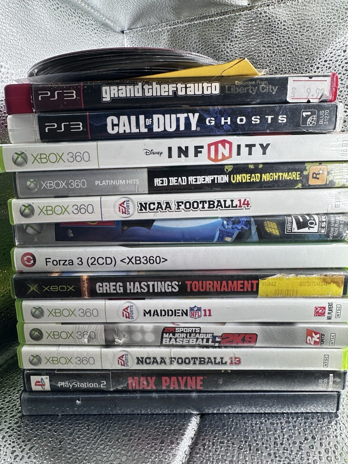 Mixed 25Game Lot–Xbox/Xbox 360/PS2/PS3 Resurface/Cleaning Needed SEE DESCRIPTION