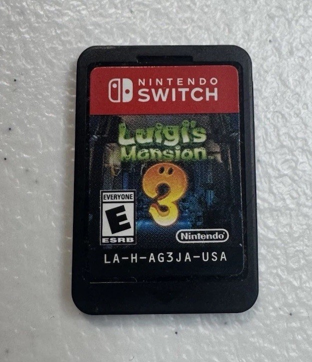 Luigi’s Mansion 3 Nintendo Switch Authentic Tested w/ Protector